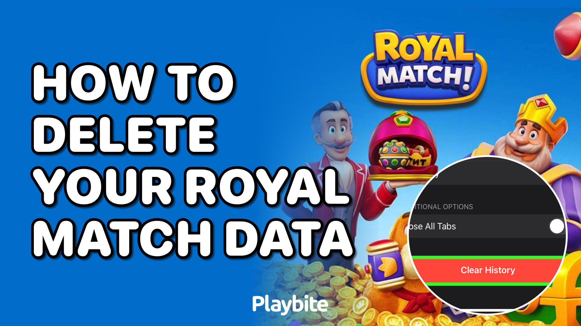 How to Delete Your Royal Match Data