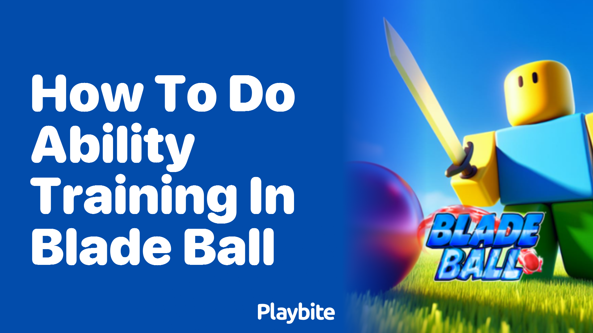 How to Do Ability Training in Blade Ball