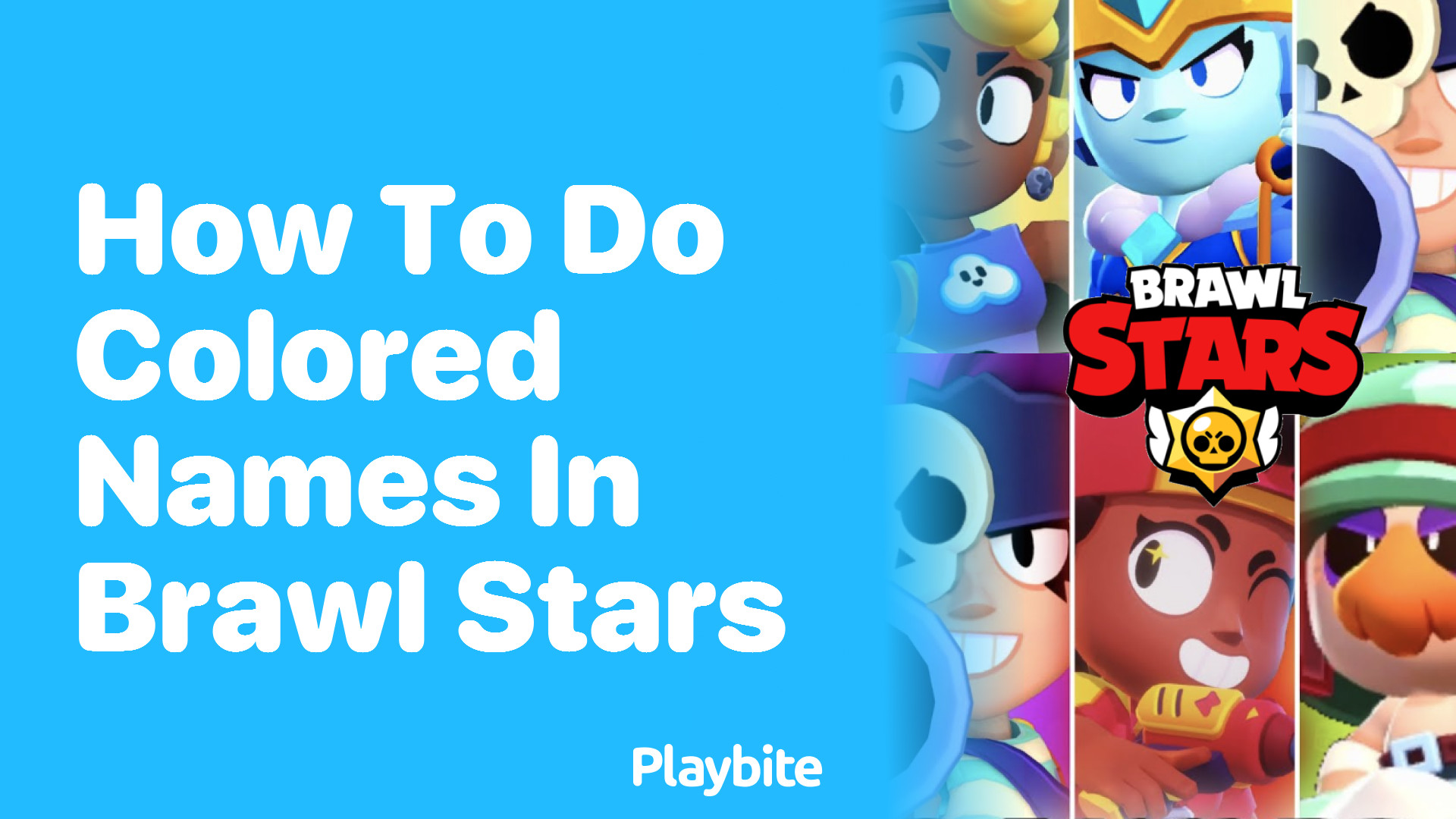 How to Do Colored Names in Brawl Stars - Playbite