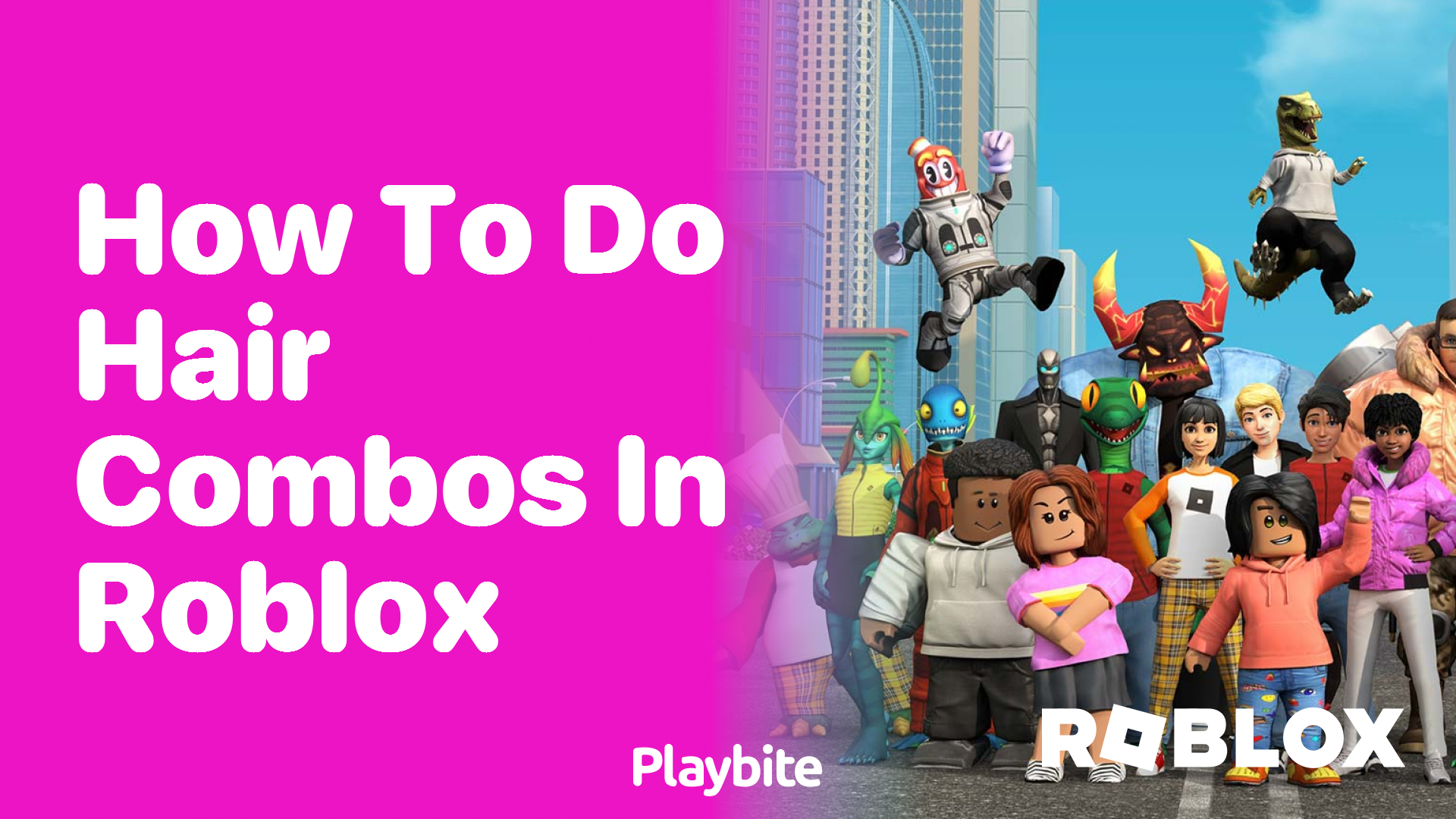 How to Do Hair Combos in Roblox