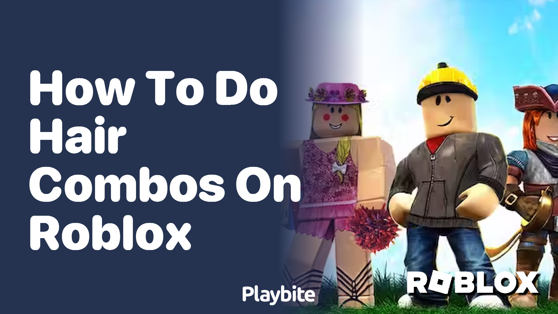 How to Do Hair Combos on Roblox