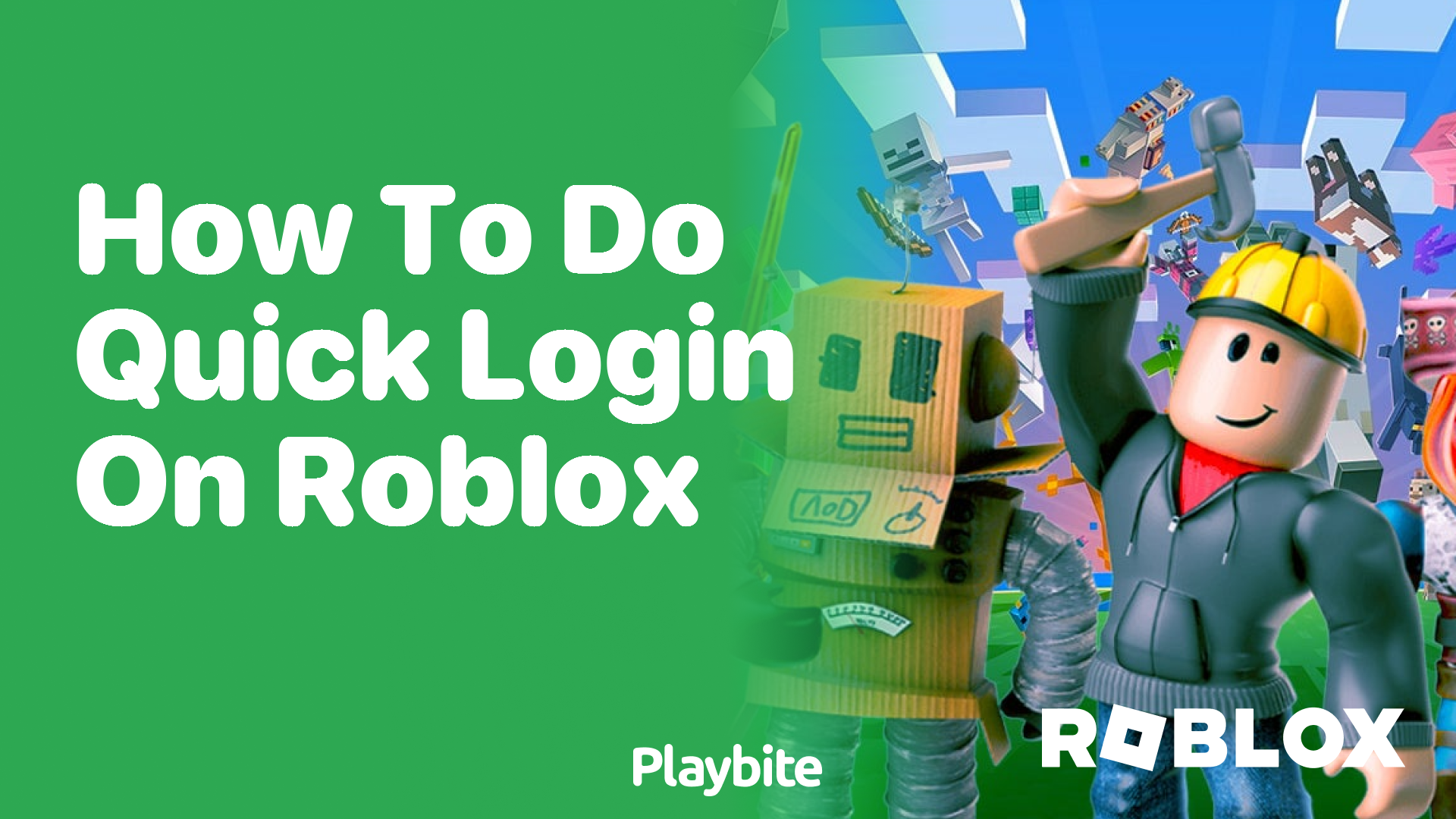 How to Do Quick Login on Roblox   Playbite