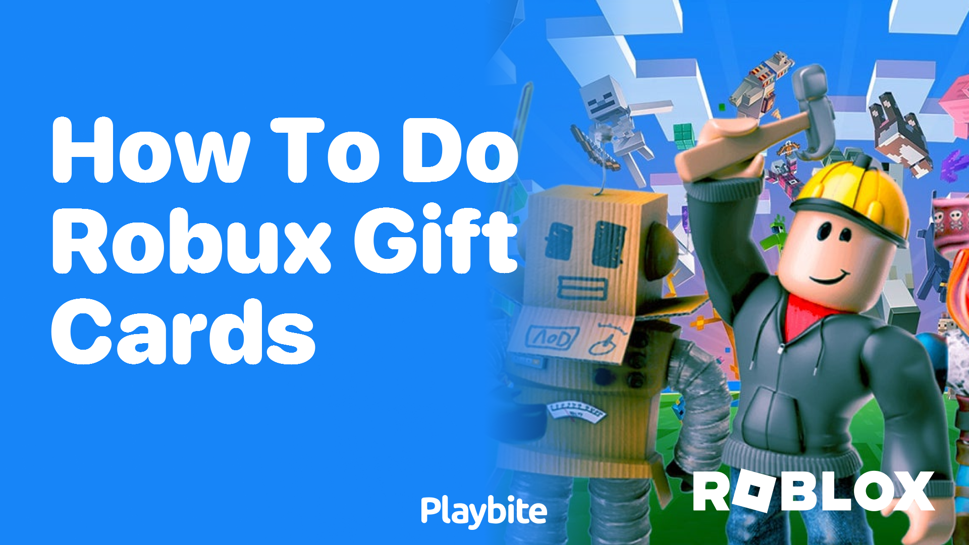 How to Use Robux Gift Cards on Roblox