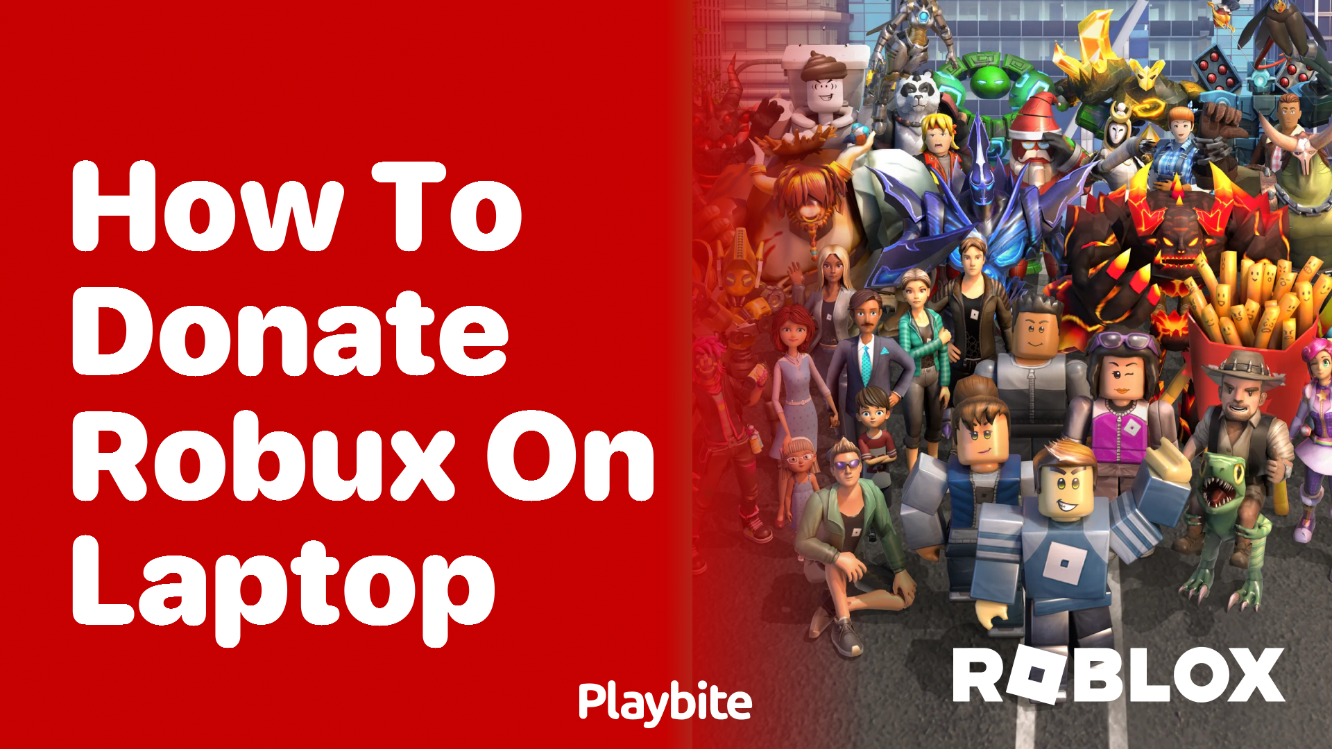 How to Donate Robux on a Laptop