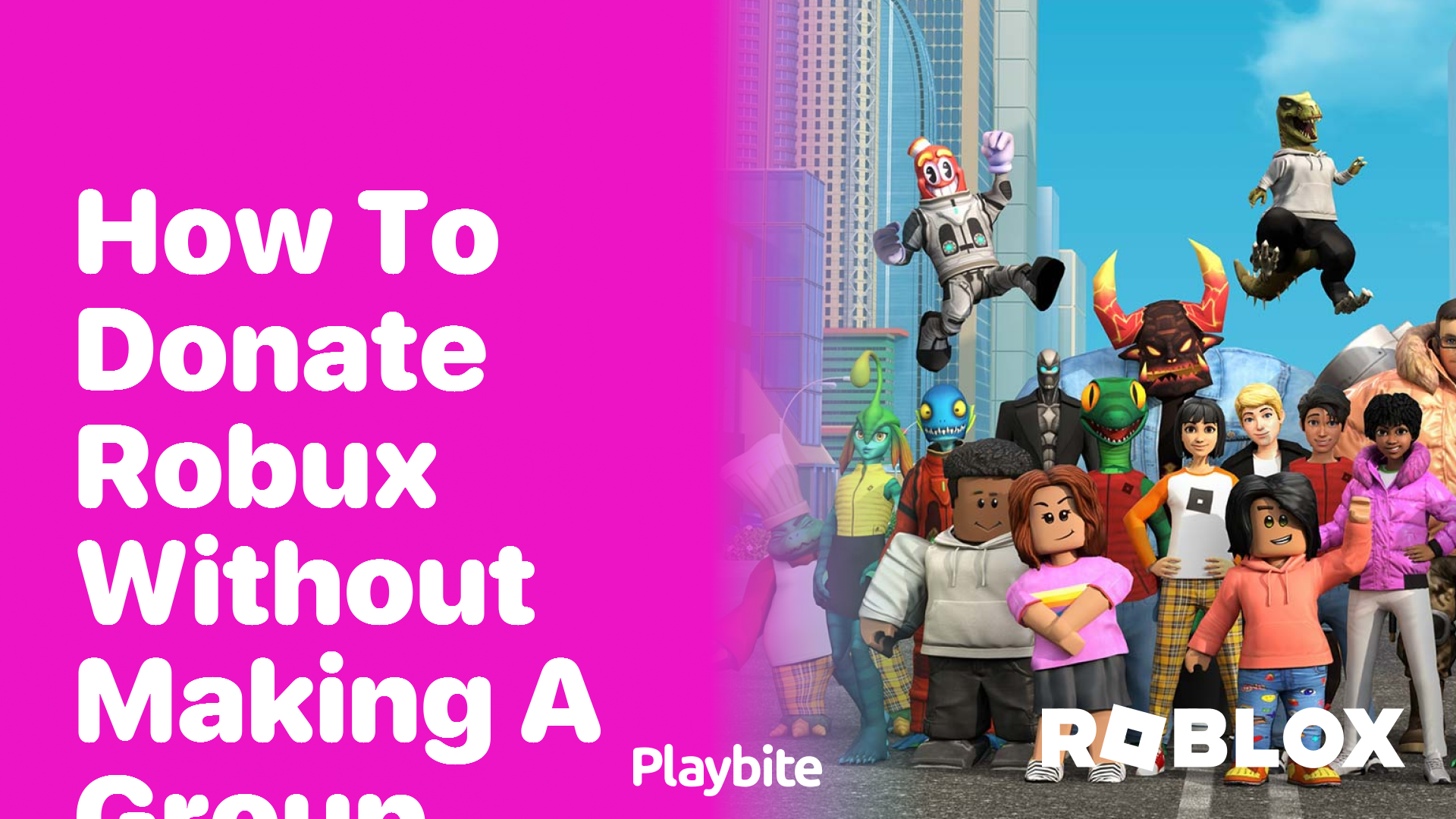 How to Donate Robux Without Making a Group