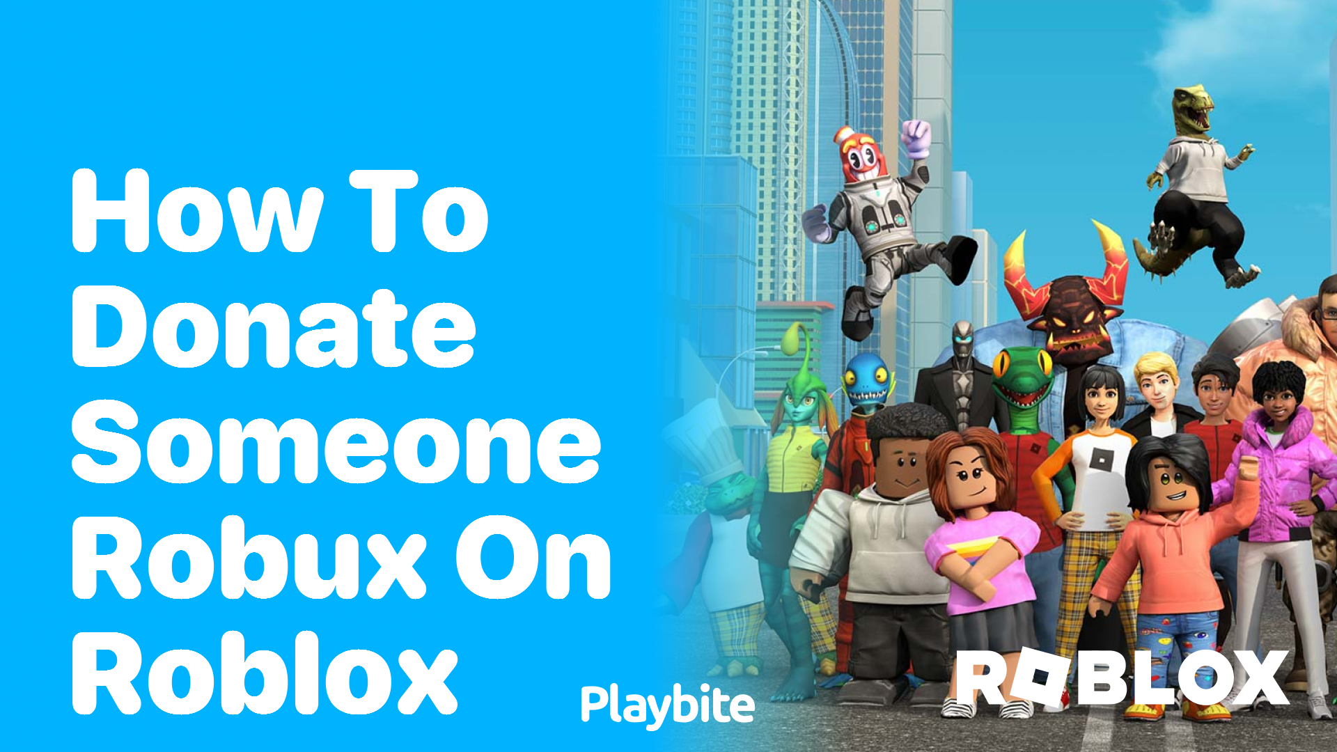 How to Donate Someone Robux on Roblox