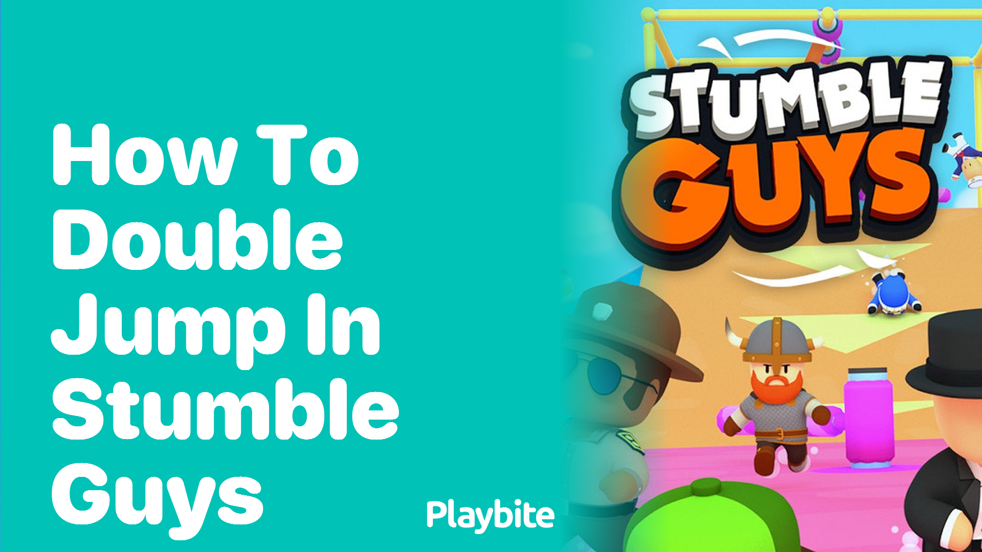 How to Double Jump in Stumble Guys