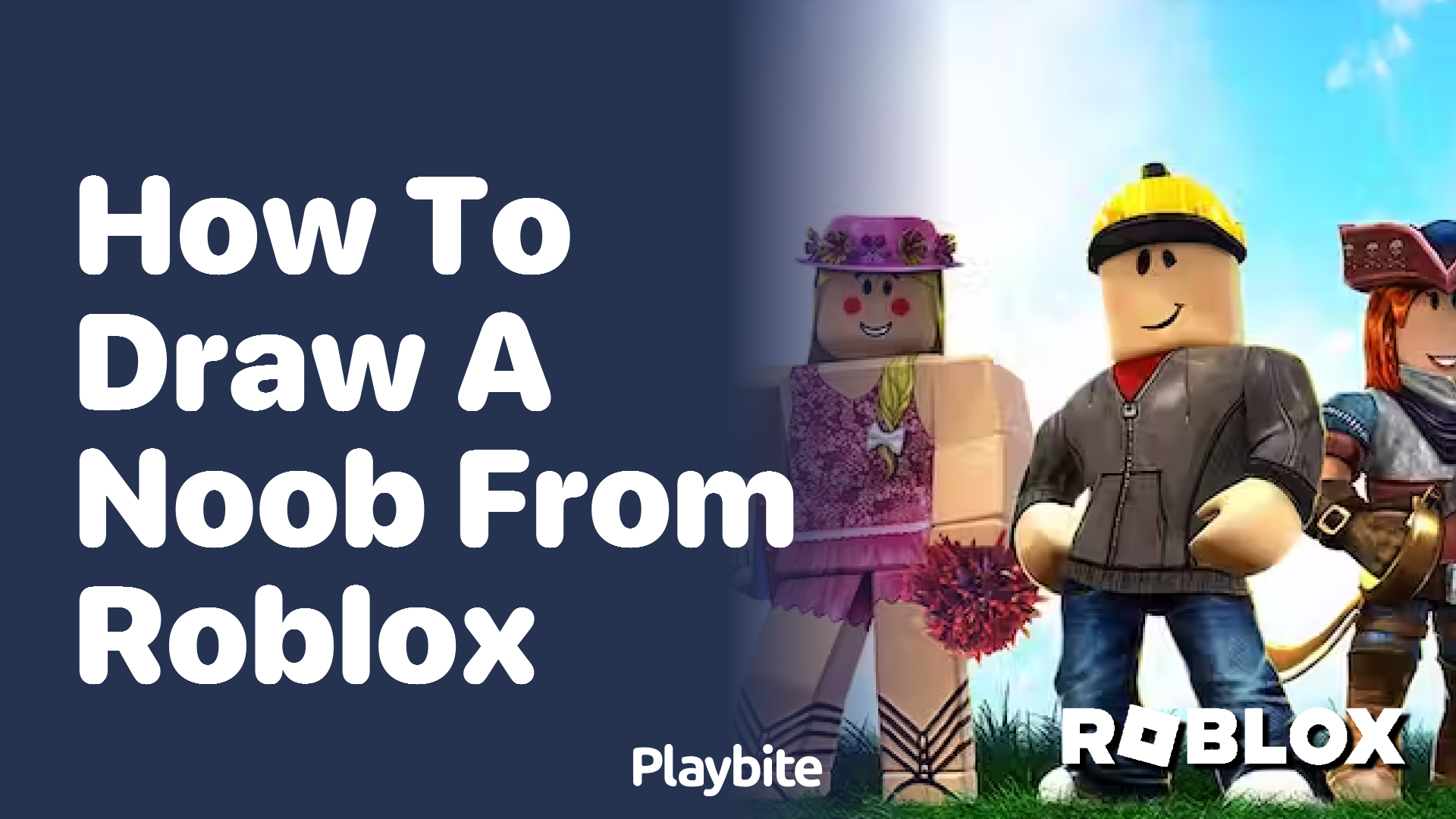 How to Draw a Noob from Roblox: A Fun Guide