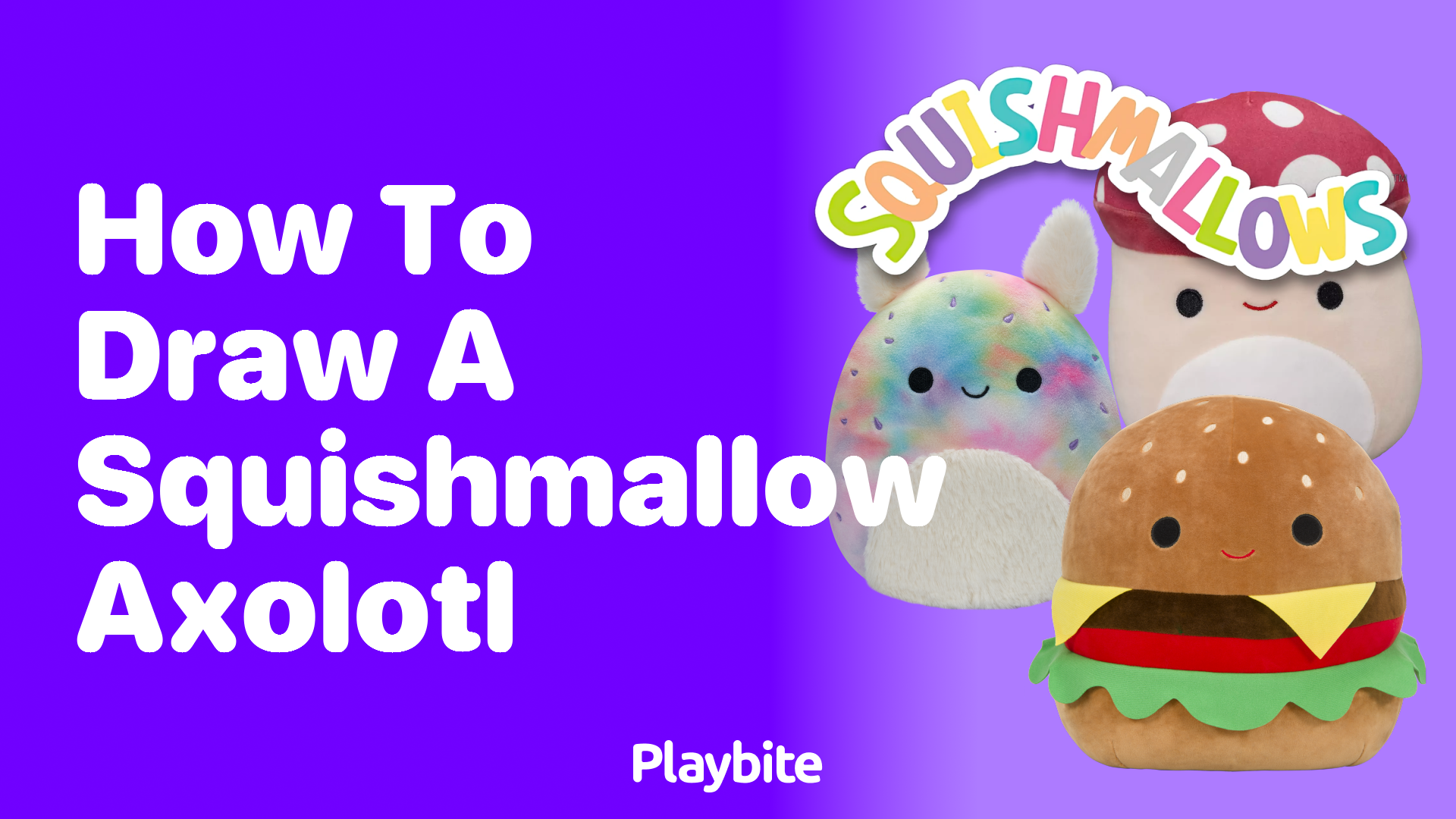 How to Draw a Squishmallow Axolotl