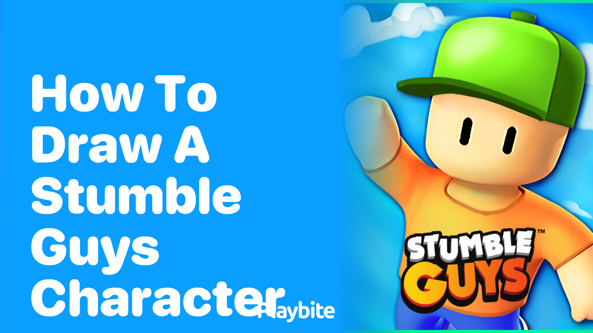 How to Draw a Stumble Guys Character
