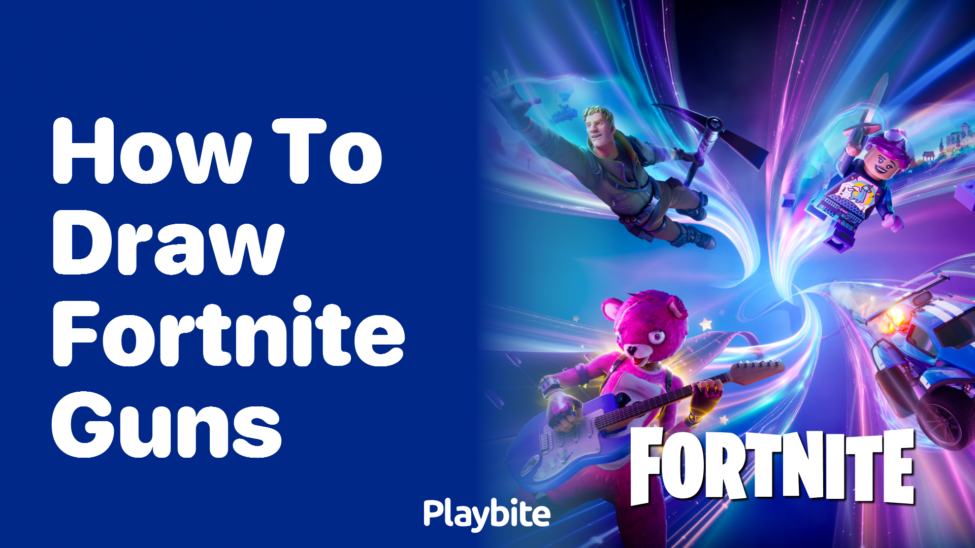 How to Draw Fortnite Guns: A Fun Guide for Beginners