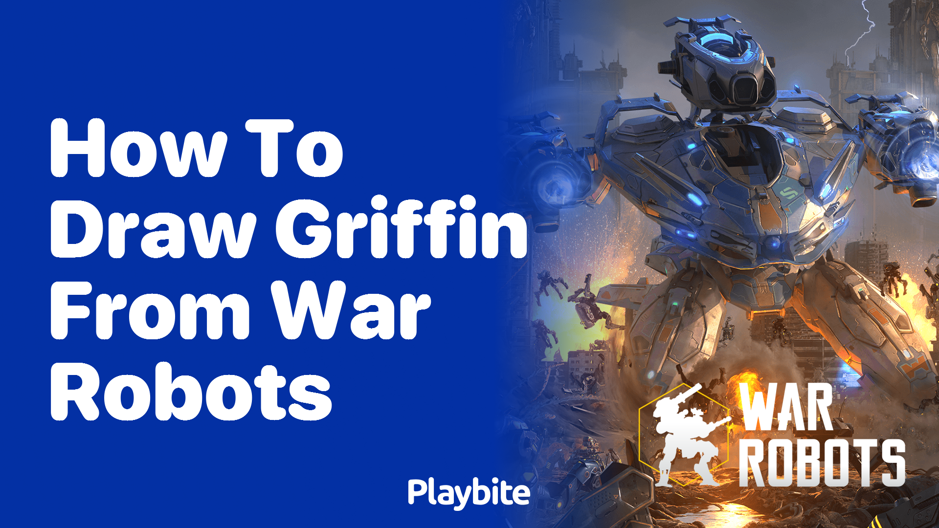 How to Draw Griffin from War Robots