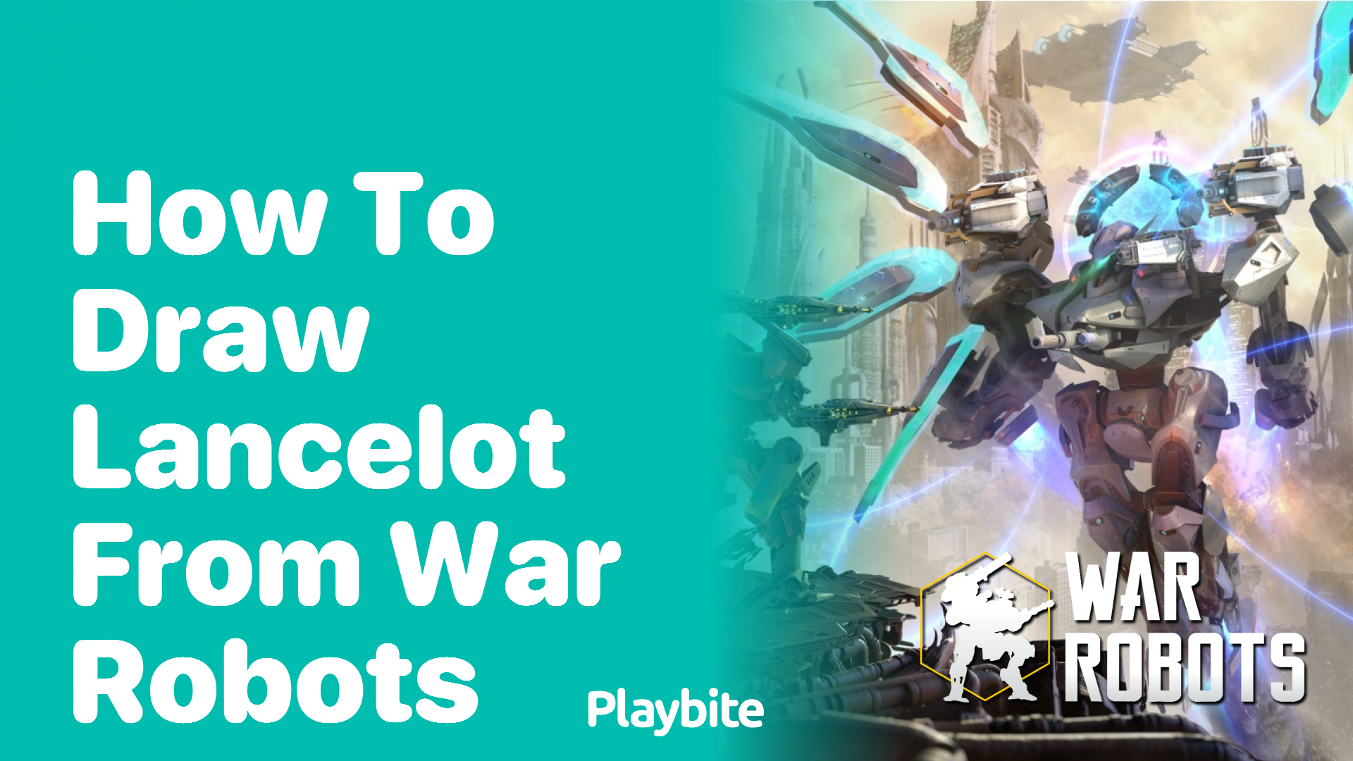 How to Draw Lancelot from War Robots