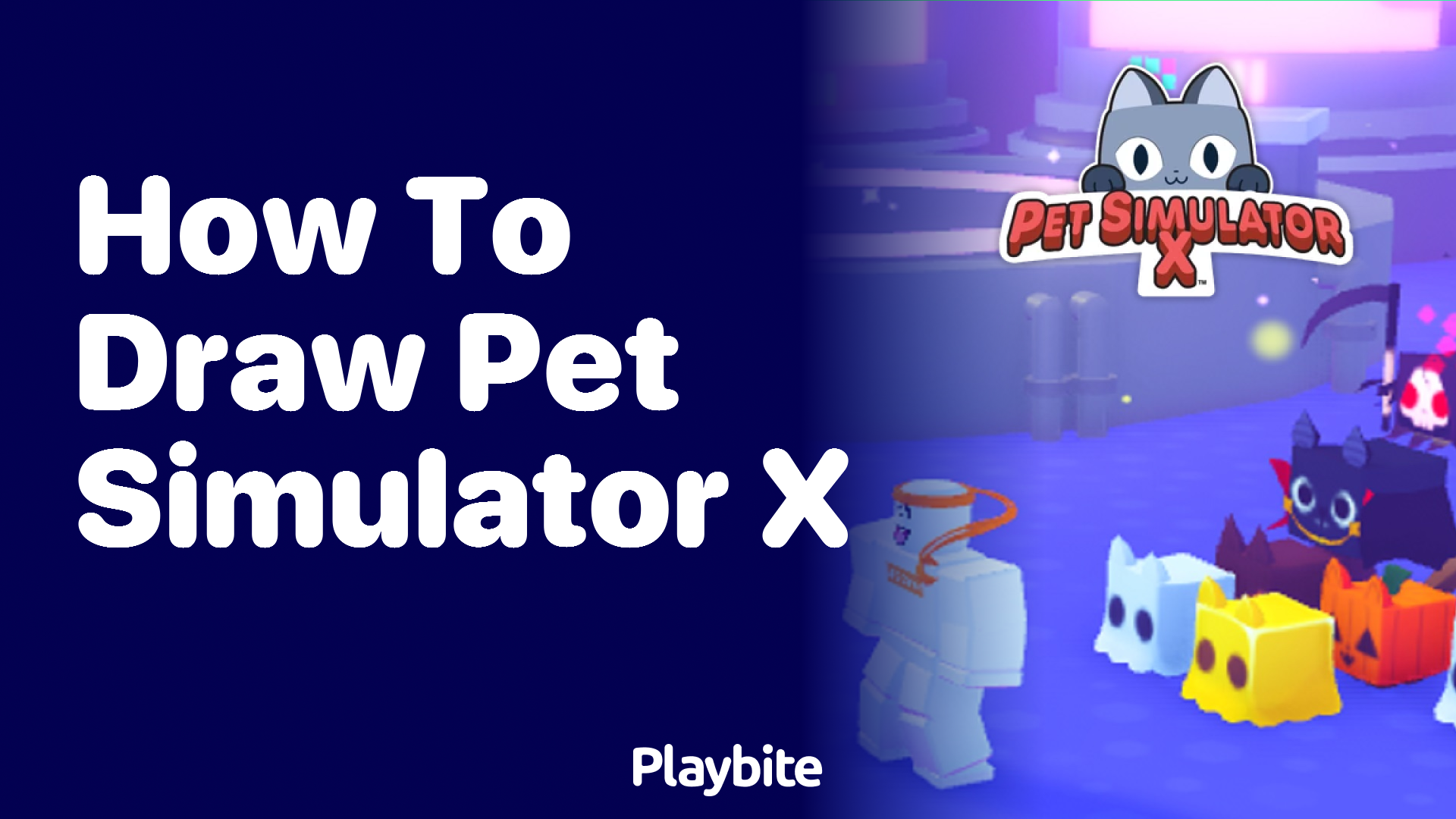 How to Draw Characters from Pet Simulator X