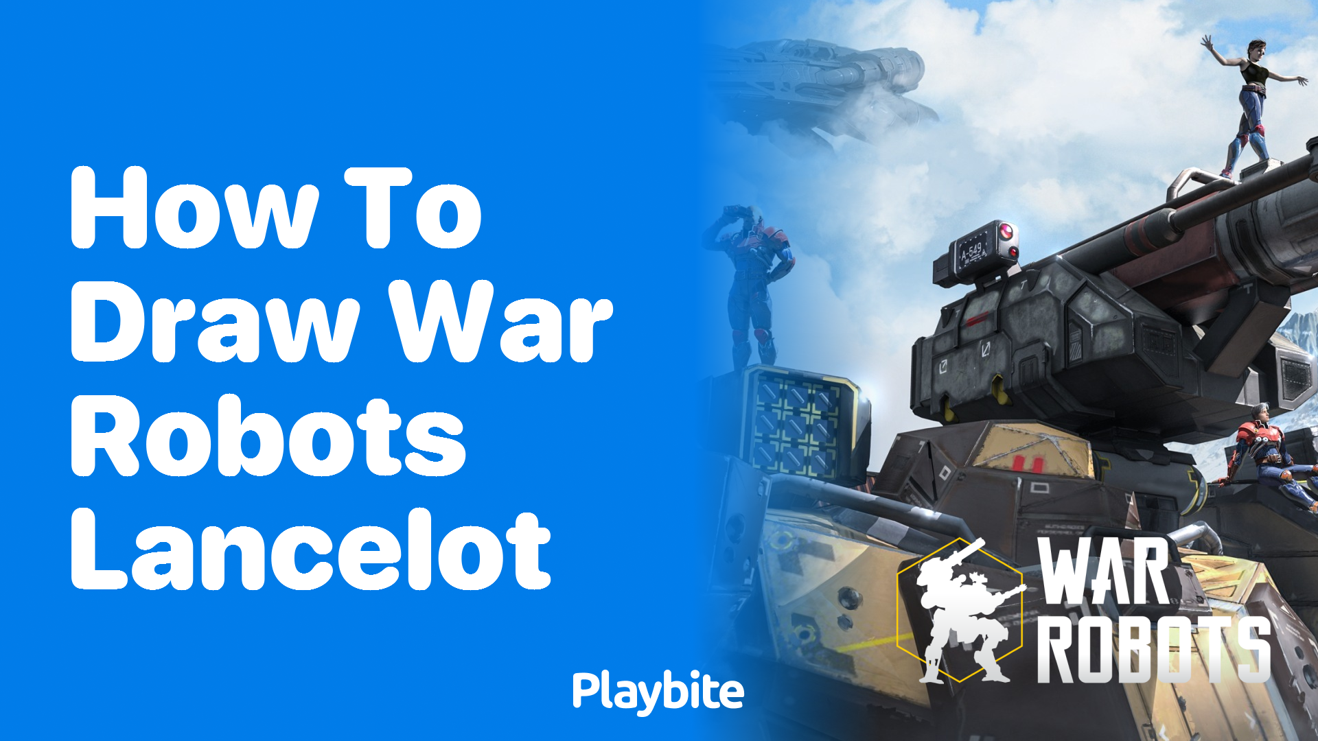 How to Draw War Robots&#8217; Lancelot