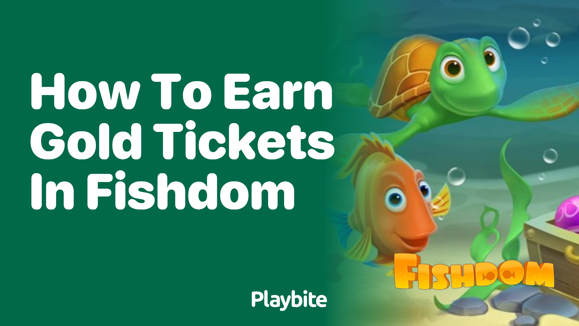 How to Earn Gold Tickets in Fishdom: A Simple Guide