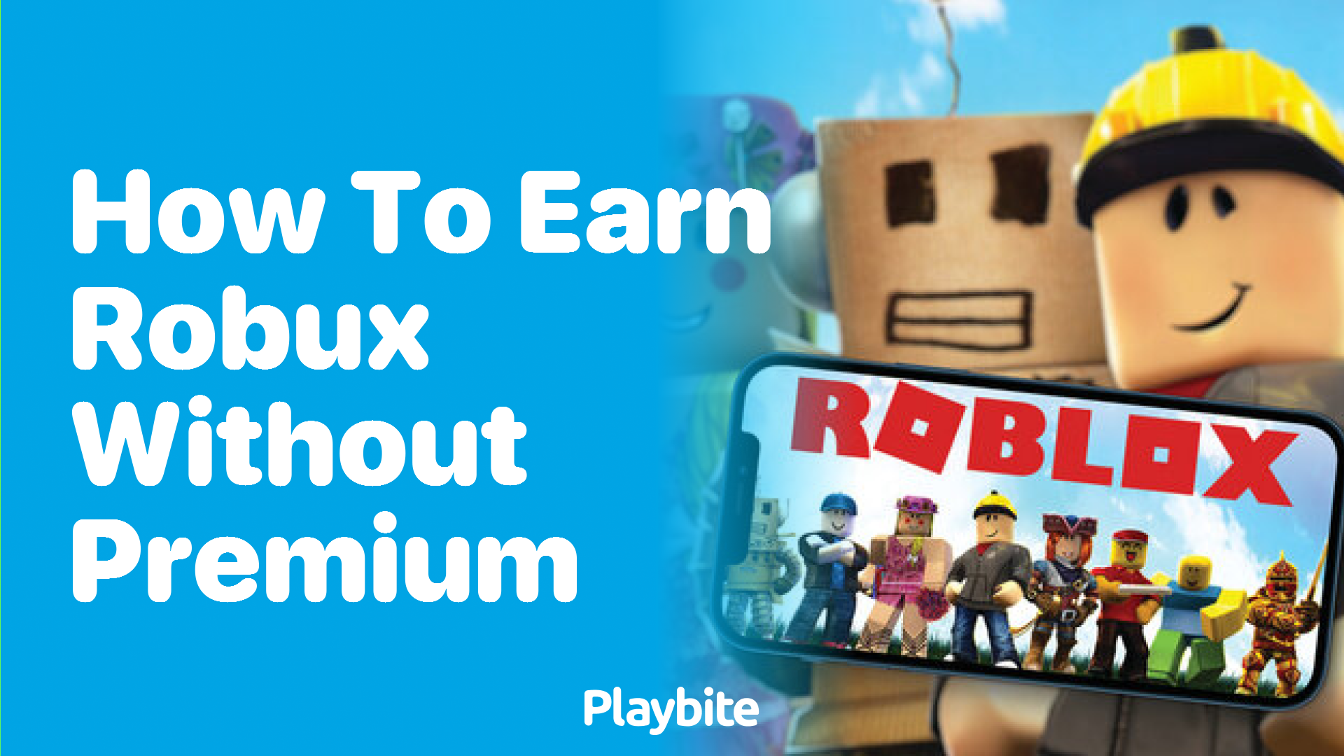 How to Earn Robux Without a Premium Membership