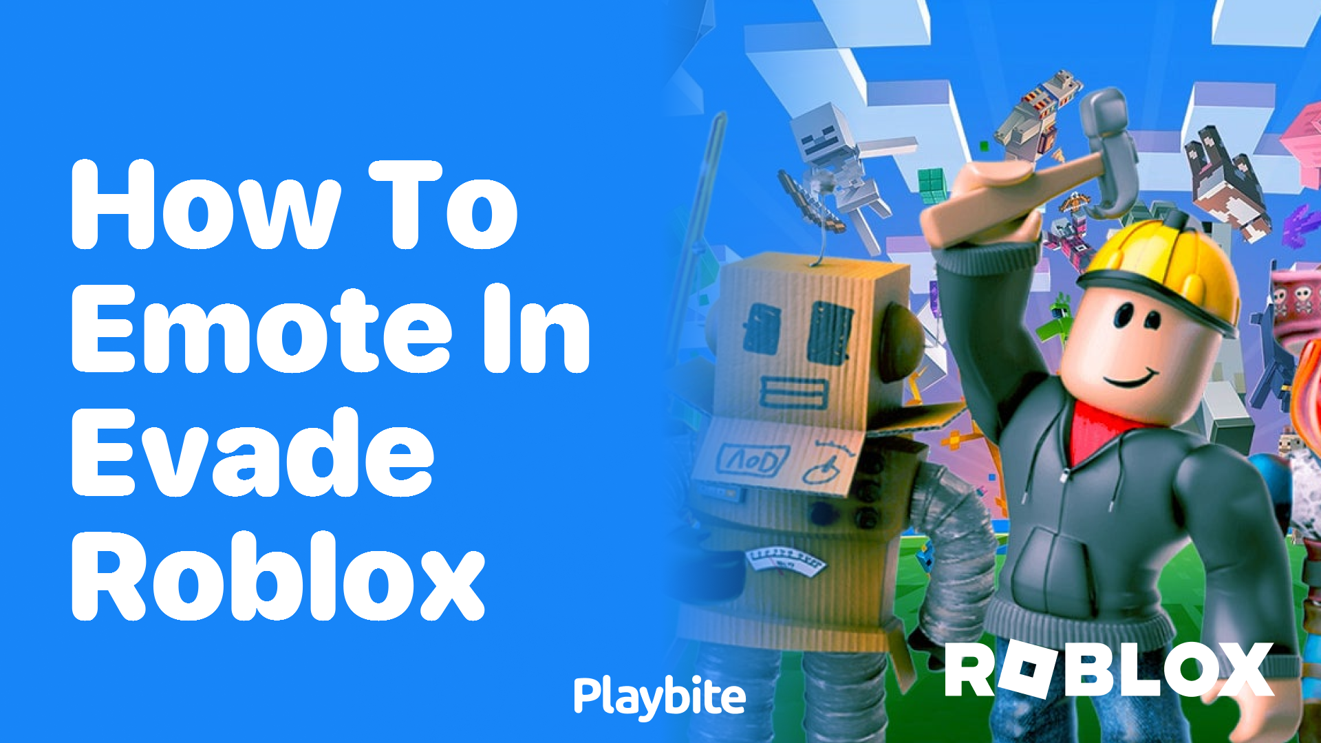 How to Emote in Evade on Roblox