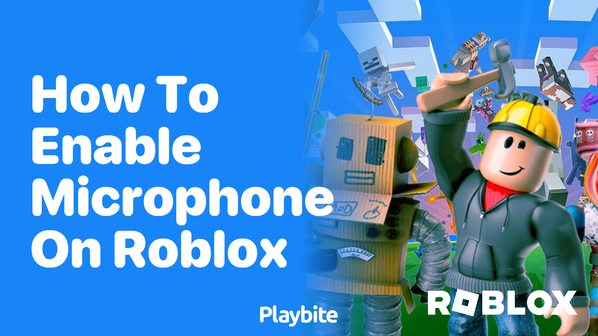 How to Enable Microphone on Roblox