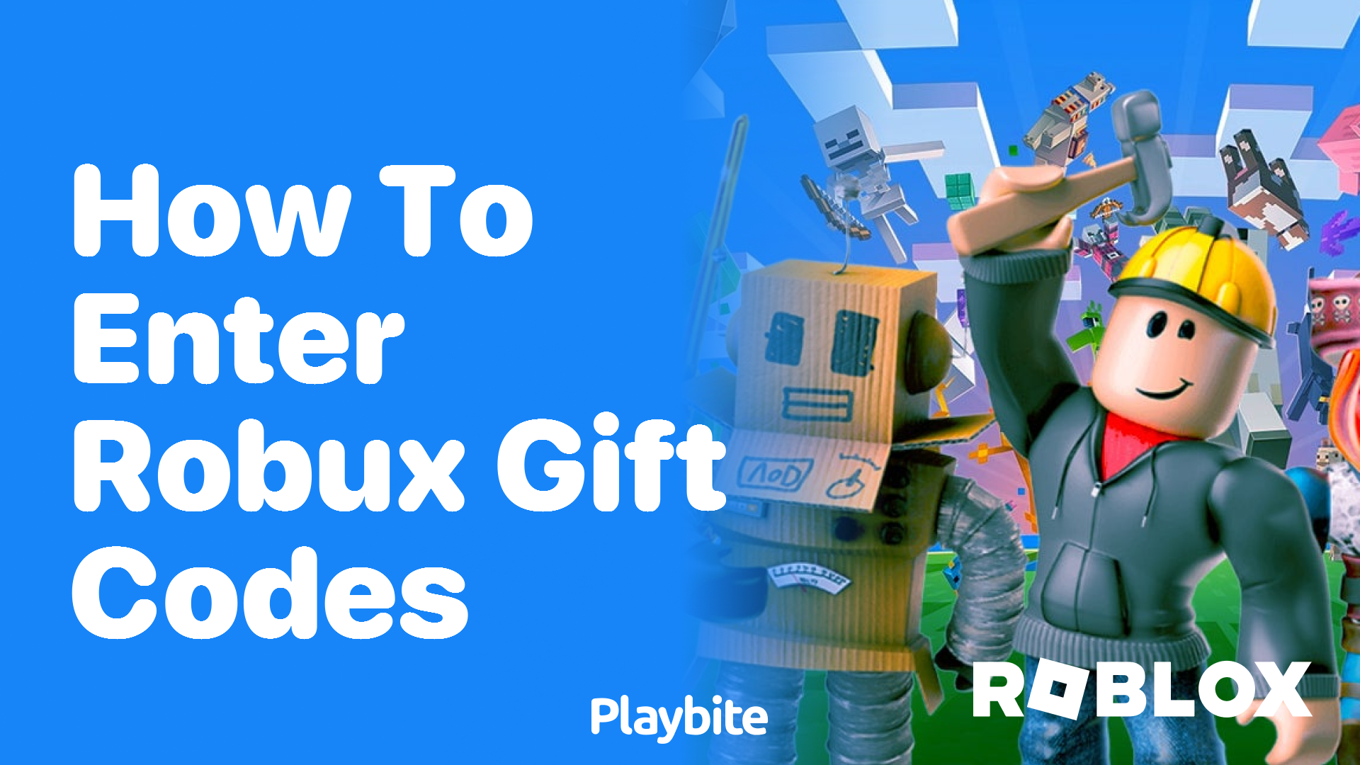 How to Enter Robux Gift Codes on Roblox