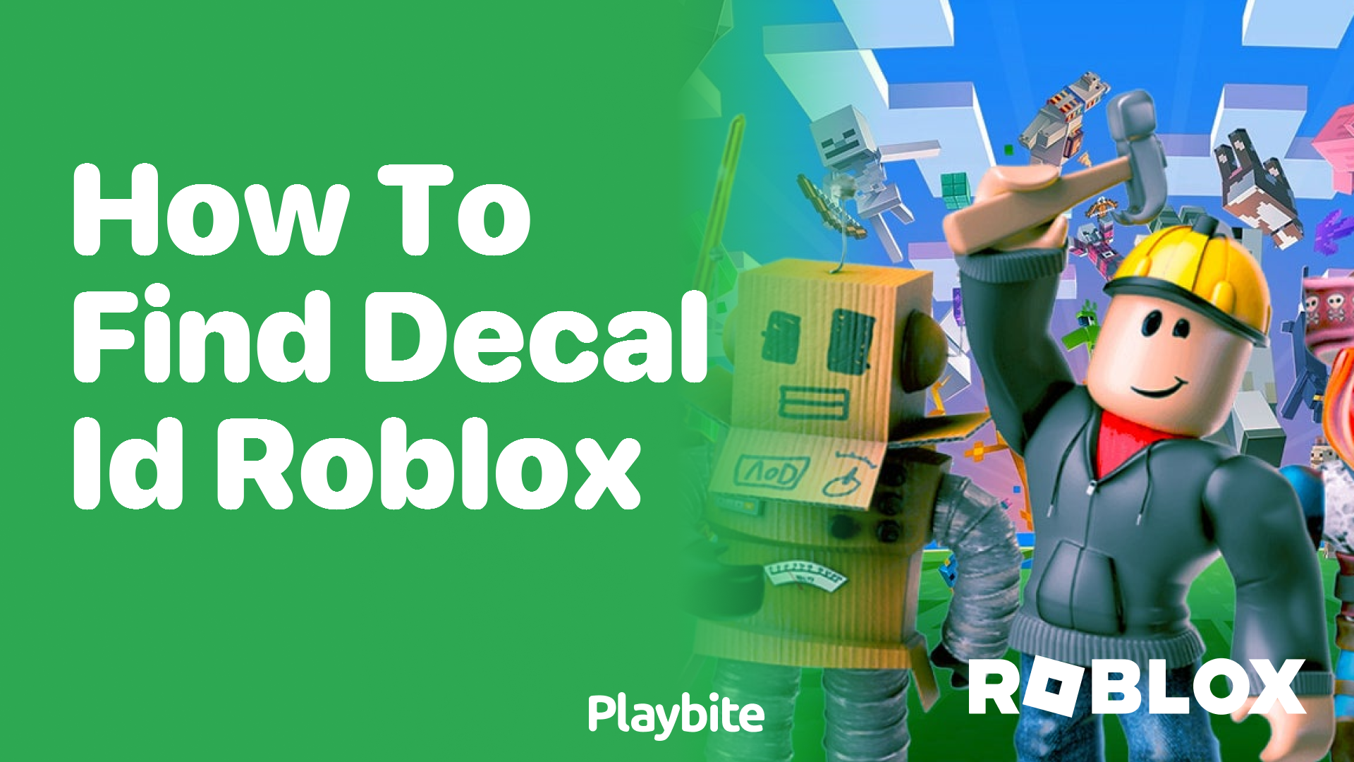 How to Find a Decal ID in Roblox