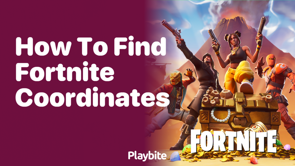 How To Find Fortnite Coordinates A Gamers Guide Playbite