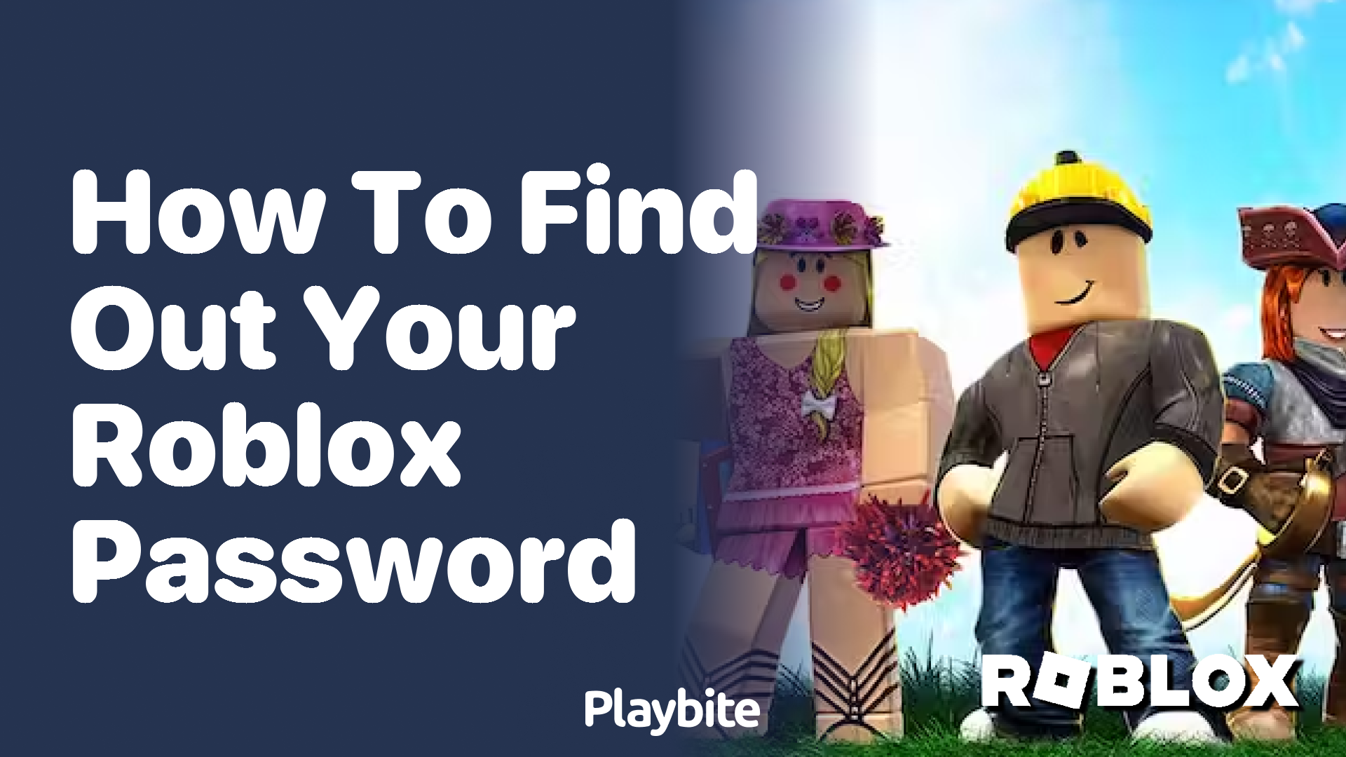 How to Find Out Your Roblox Password