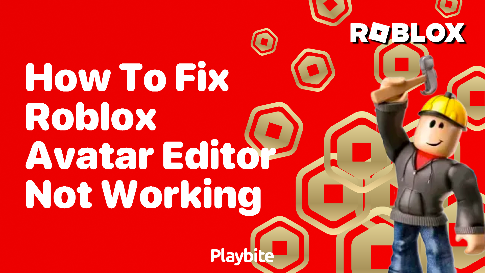 How to Fix Roblox Avatar Editor Not Working