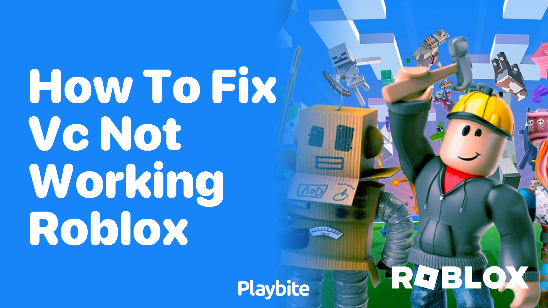 How to Fix VC Not Working in Roblox