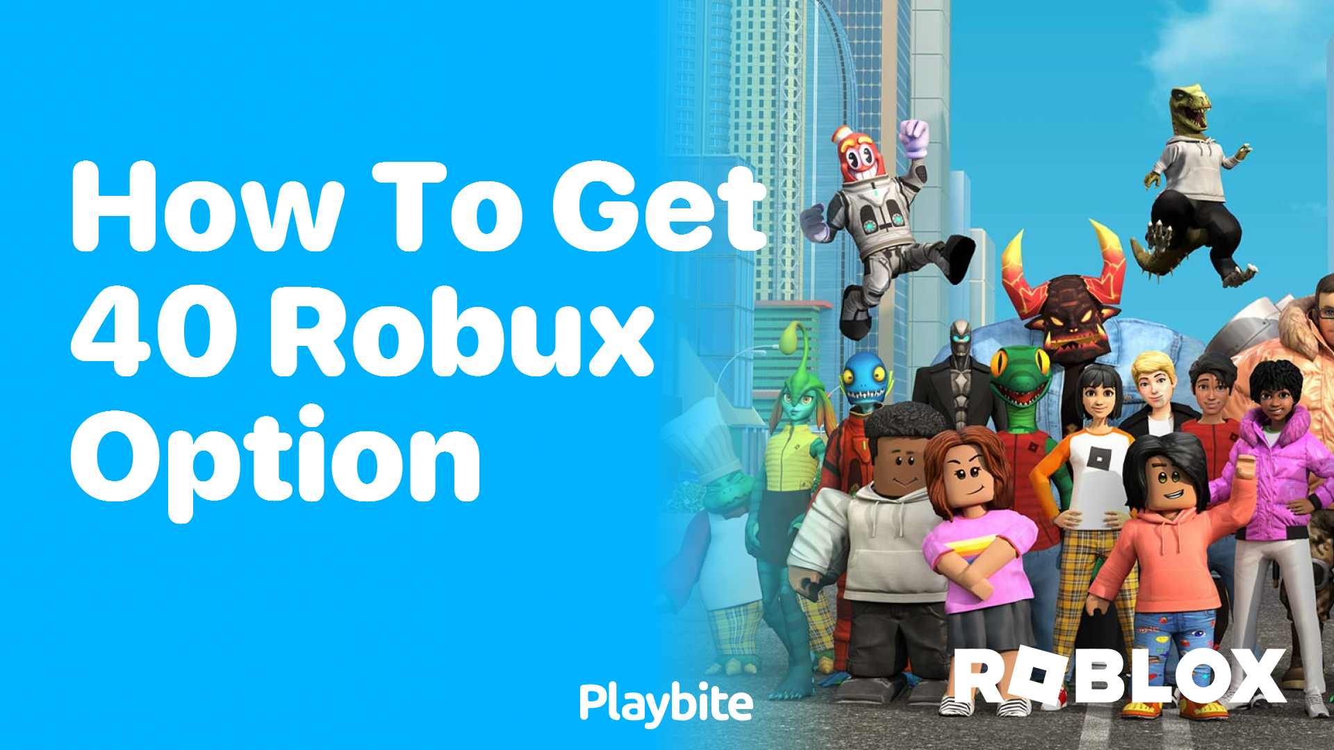 How to Get the 40 Robux Option on Roblox