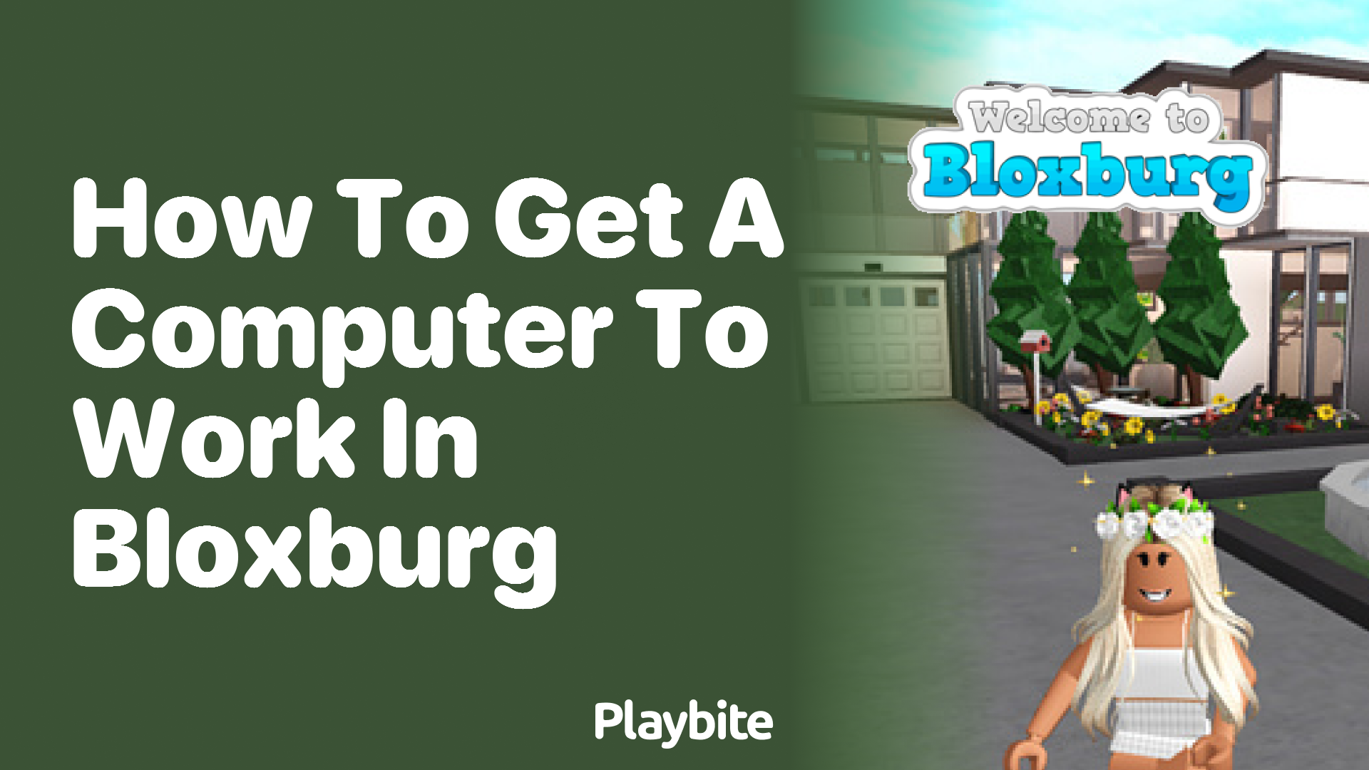 How to Get a Computer to Work in Bloxburg