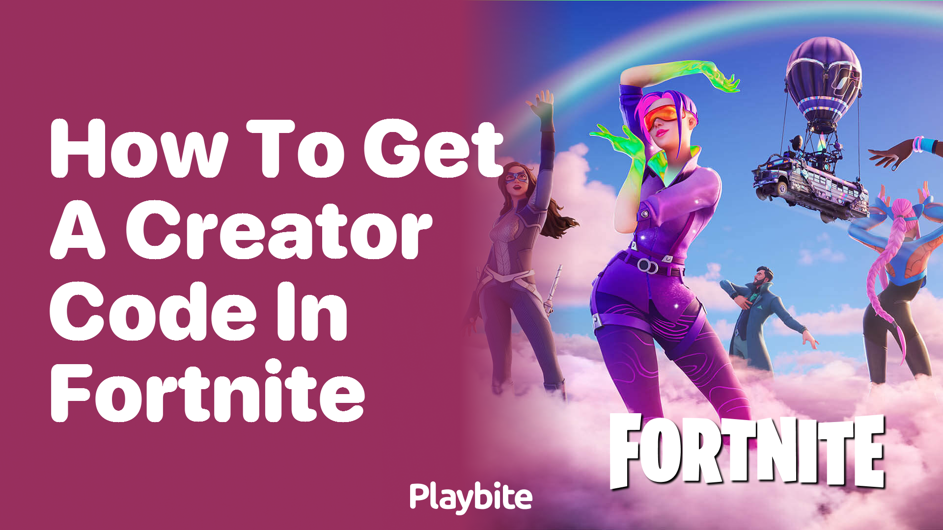 How to Get a Creator Code in Fortnite