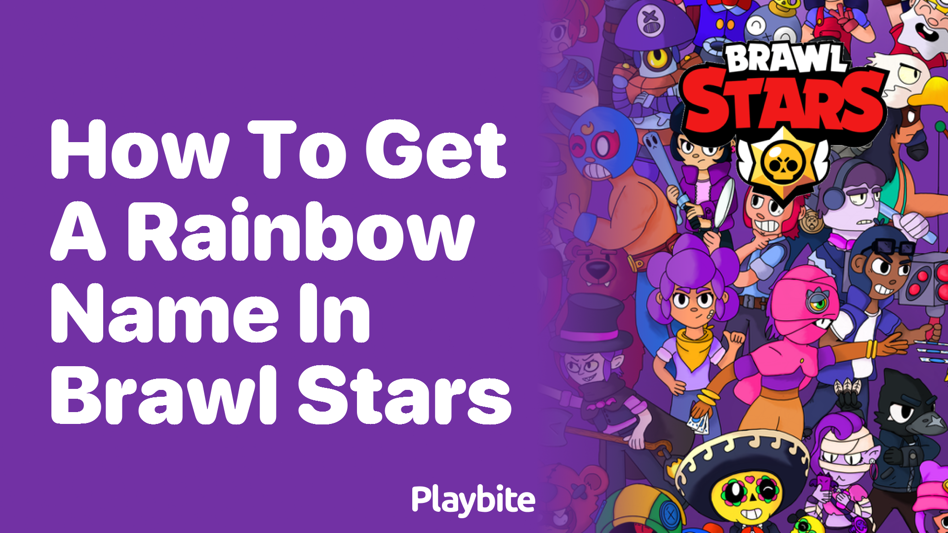 How to Get a Rainbow Name in Brawl Stars - Playbite