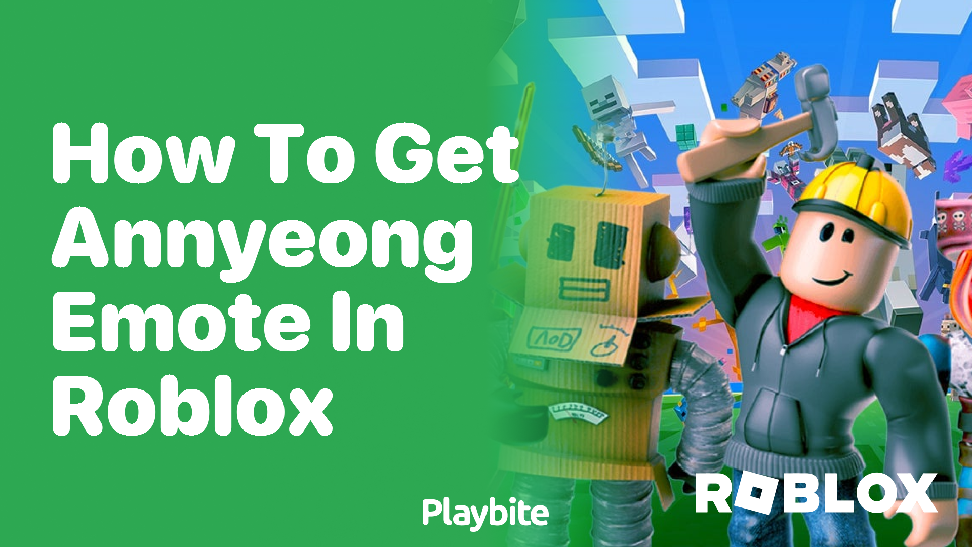 How to Get the Annyeong Emote in Roblox? Playbite