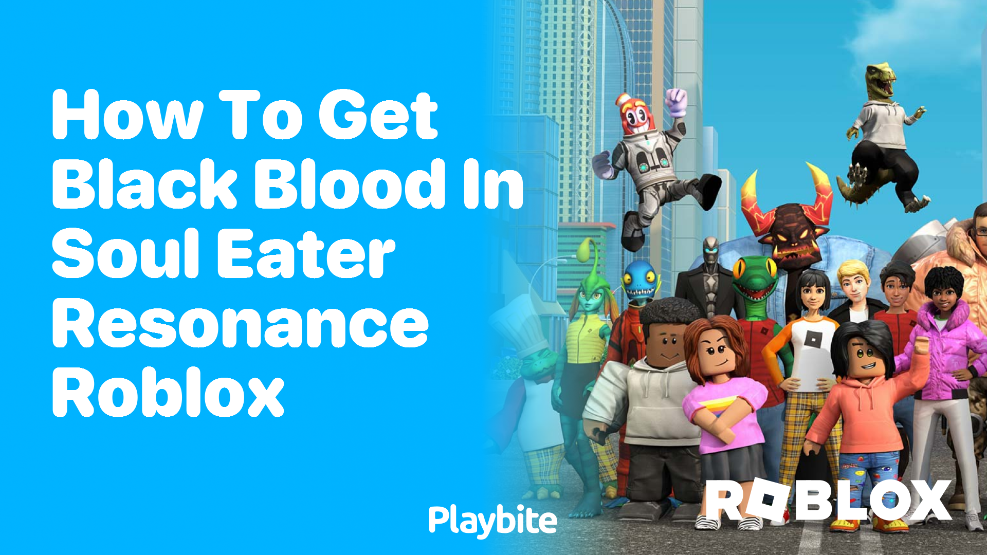 How to Get Black Blood in Soul Eater Resonance on Roblox - Playbite