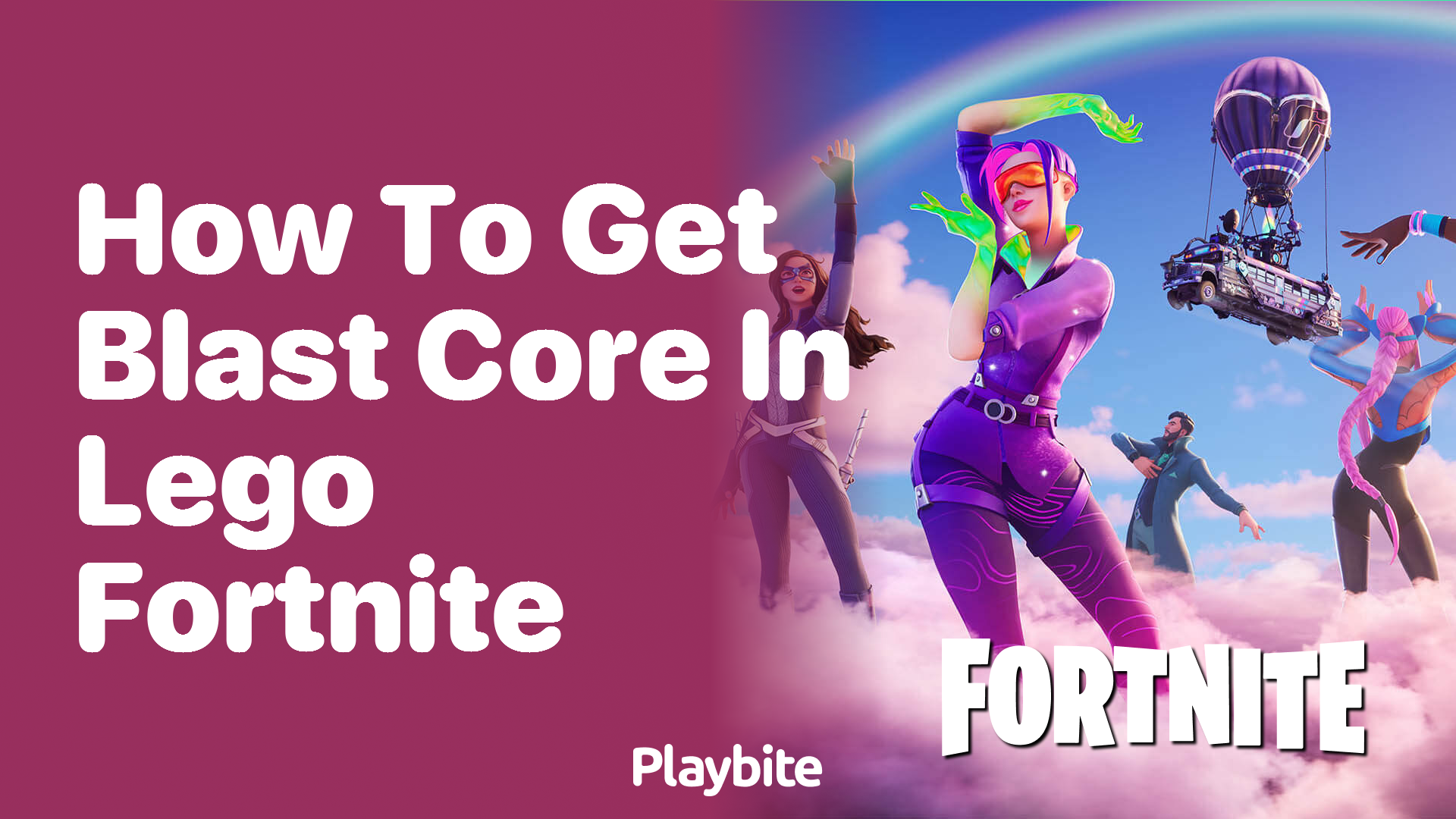 How to Get Blast Core in Lego Fortnite