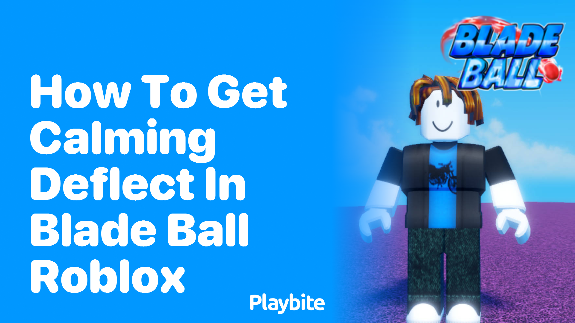 How to Get Calming Deflect in Blade Ball Roblox