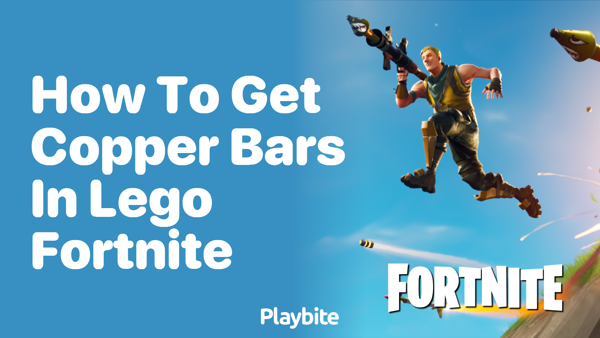 How to Get Copper Bars in LEGO Fortnite