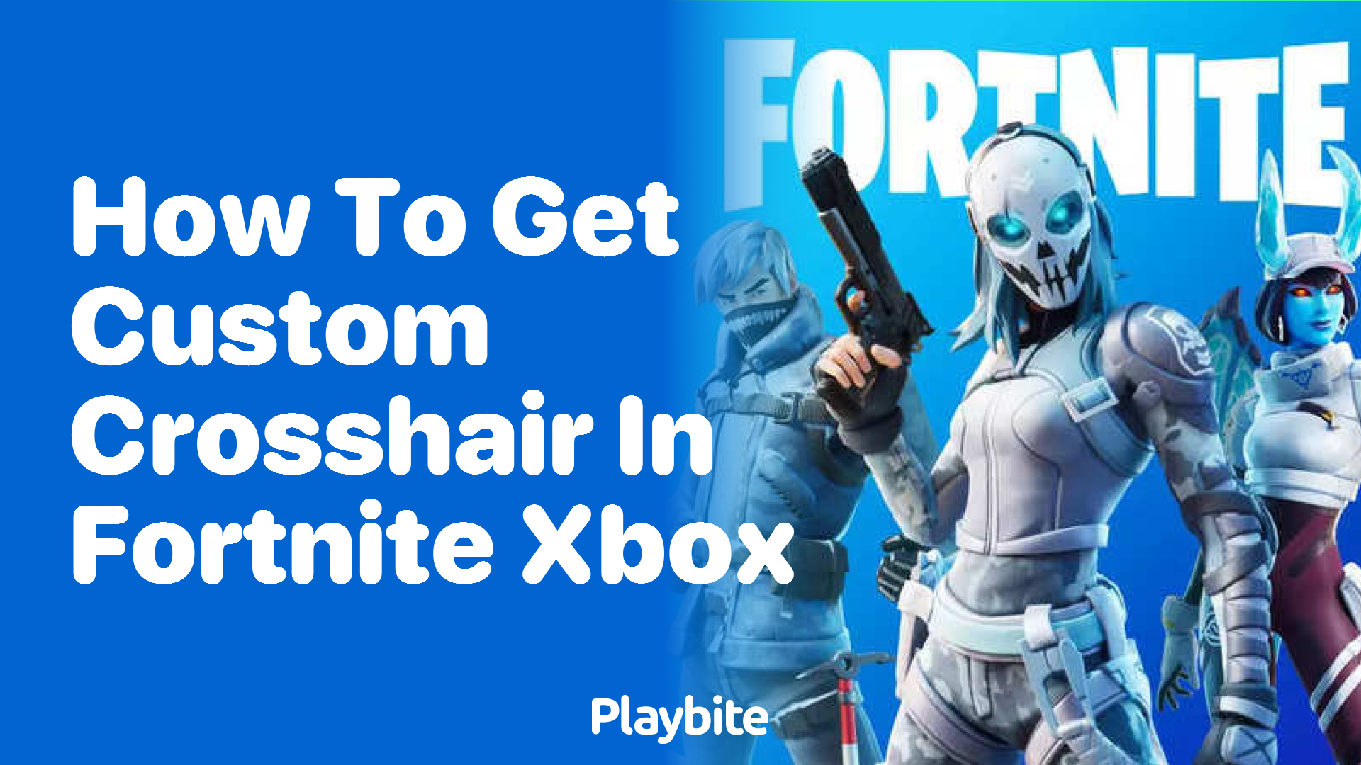 How to Get a Custom Crosshair in Fortnite on Xbox