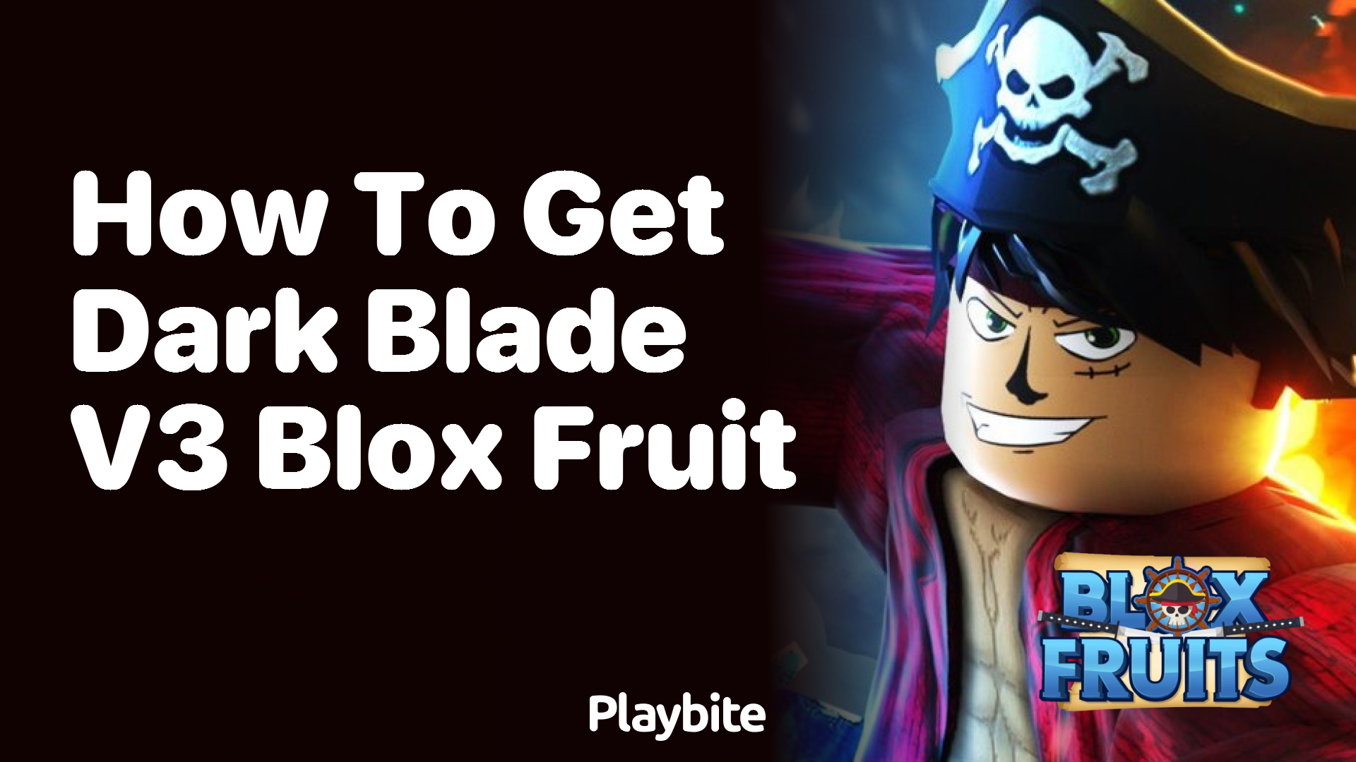 How to Get Dark Blade V3 in Blox Fruit