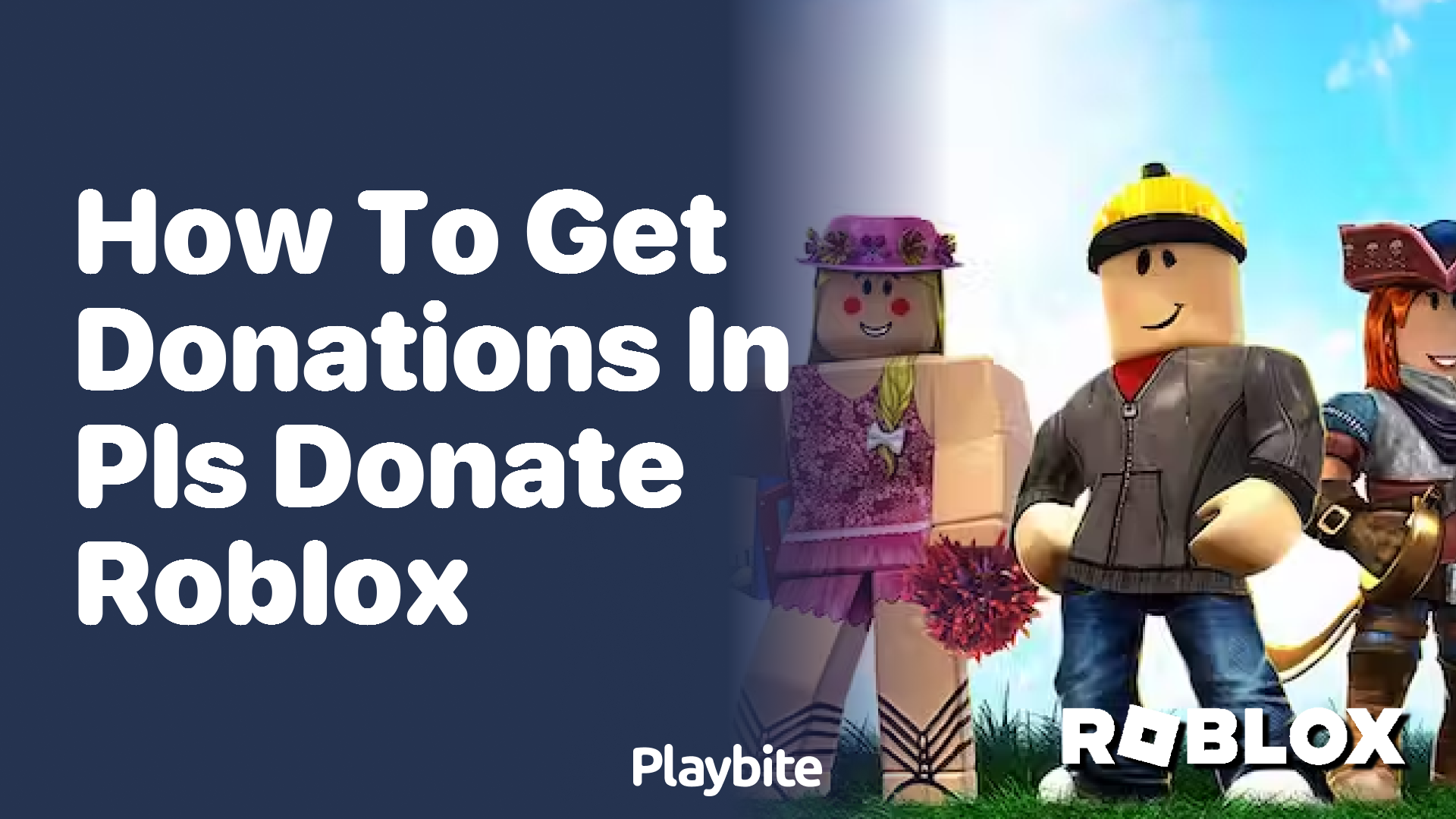 How to Get Donations in Pls Donate Roblox - Playbite