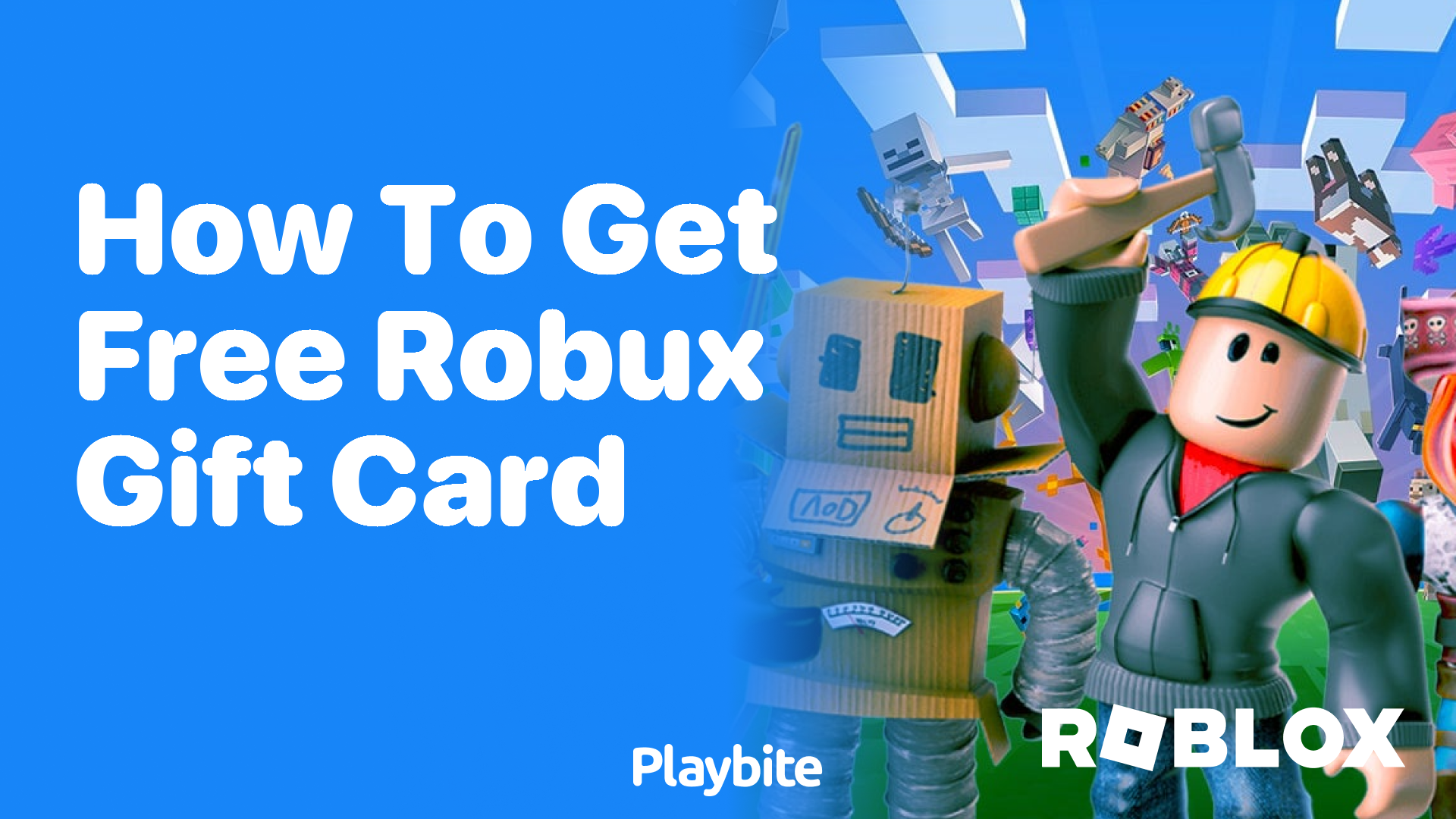 How to Get a Free Robux Gift Card