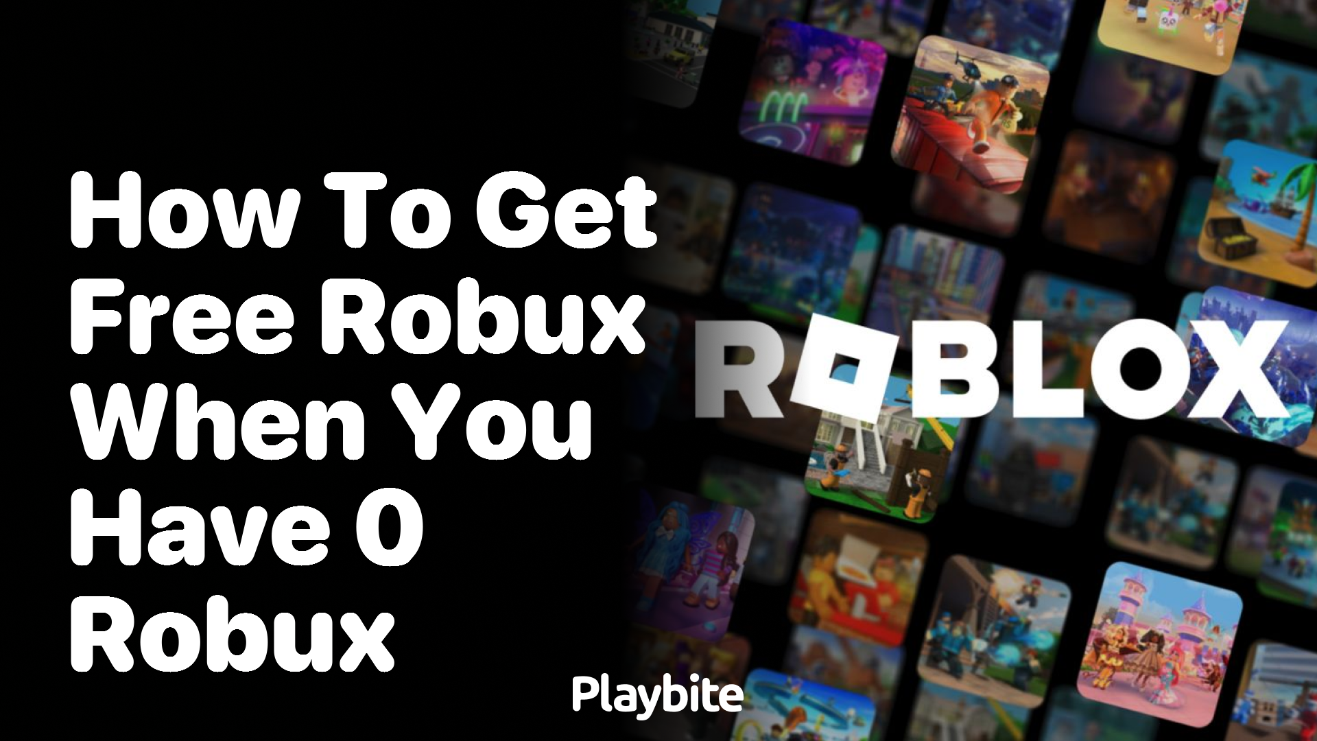 How to Get Free Robux When You Have 0 Robux