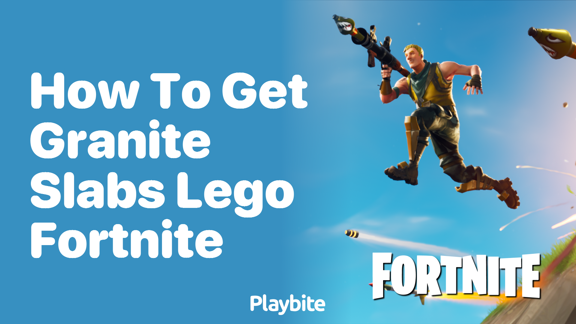 How to Get Granite Slabs in LEGO Fortnite