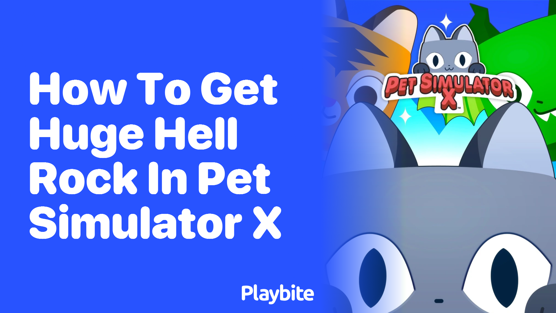 How to Get Huge Hell Rock in Pet Simulator X