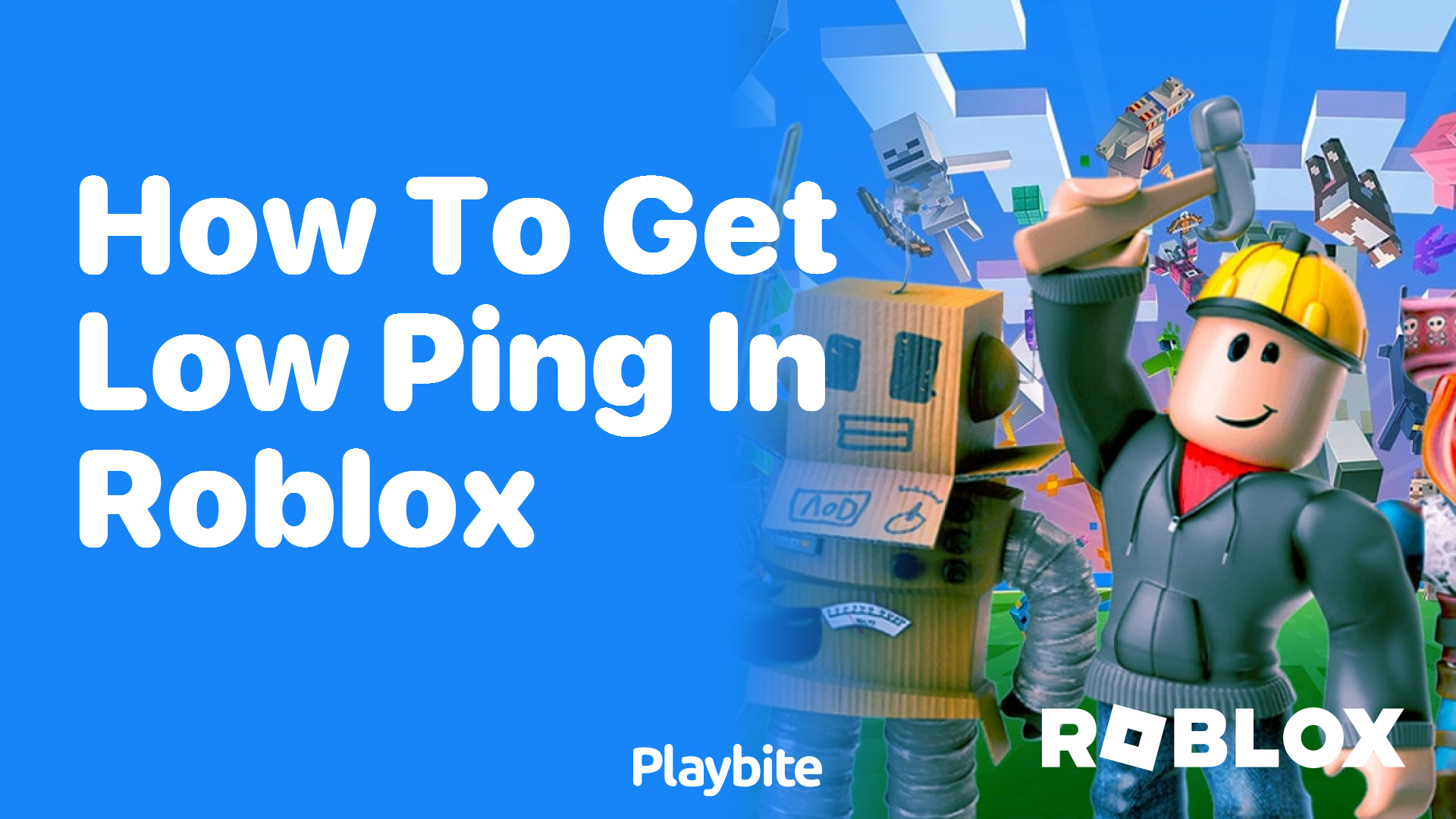 How to Get Low Ping in Roblox