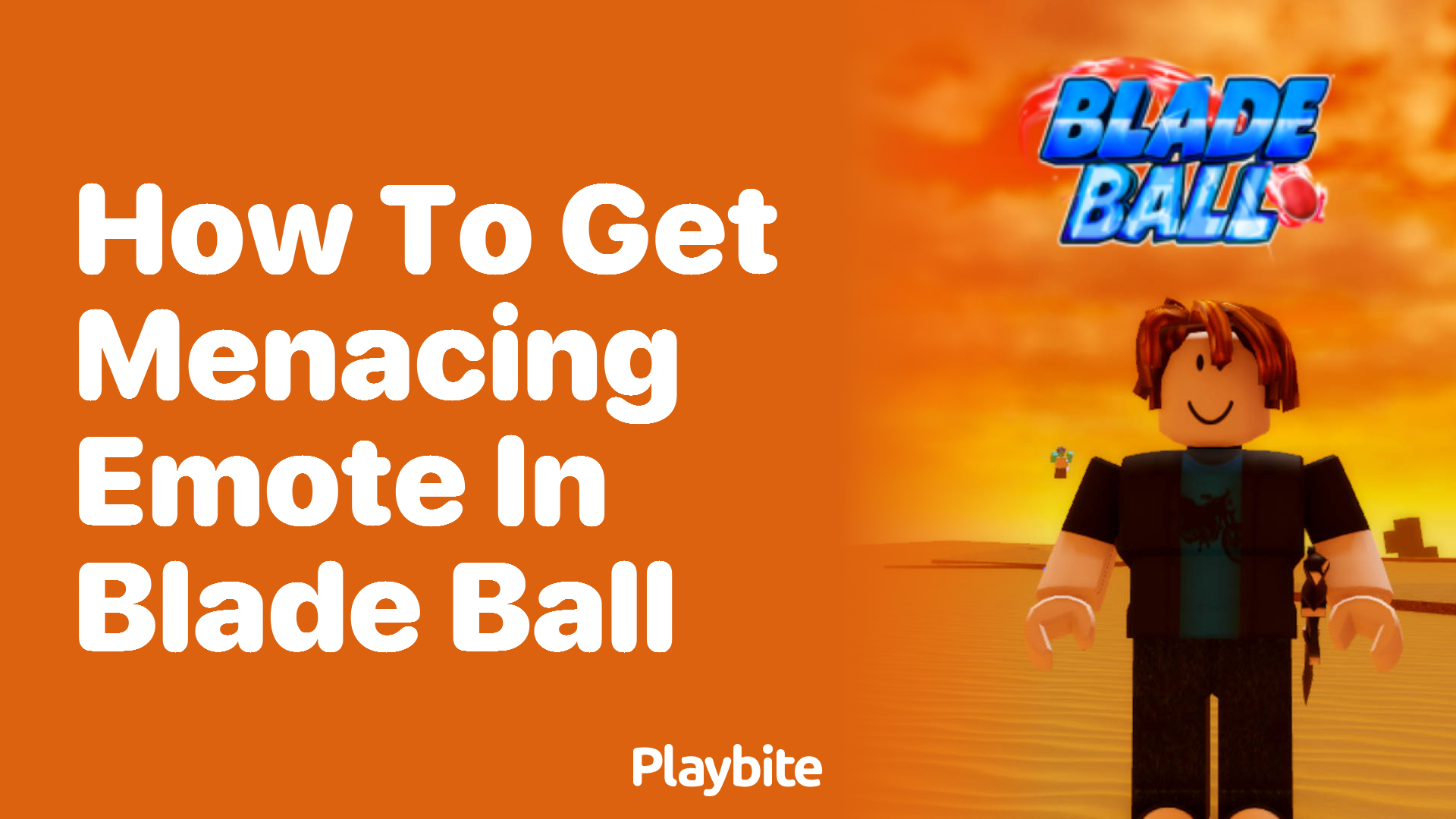 How to Get the Menacing Emote in Blade Ball