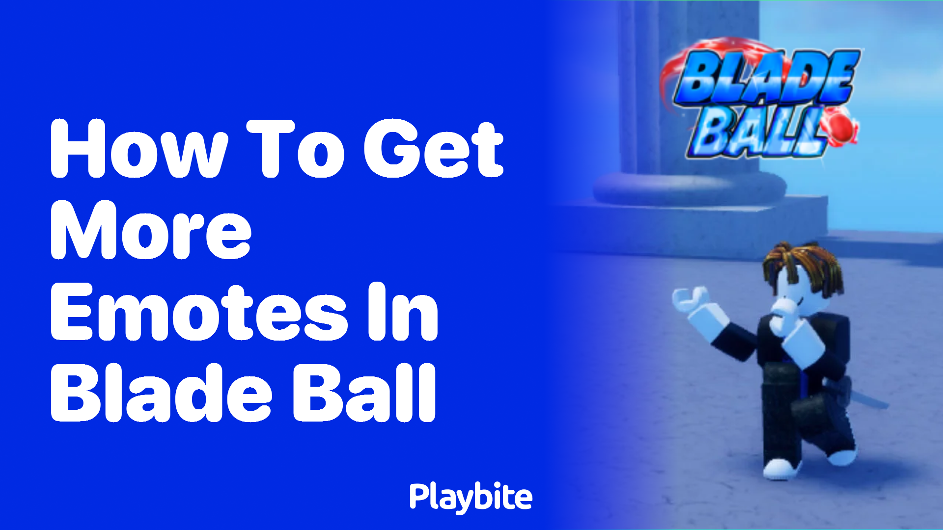 How to Get More Emotes in Blade Ball