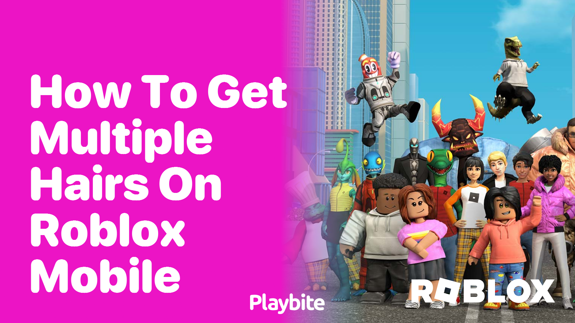 How to Get Multiple Hairs on Roblox Mobile