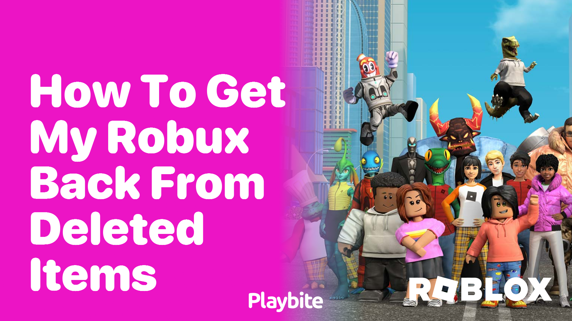 How to Get Your Robux Back from Deleted Items in Roblox